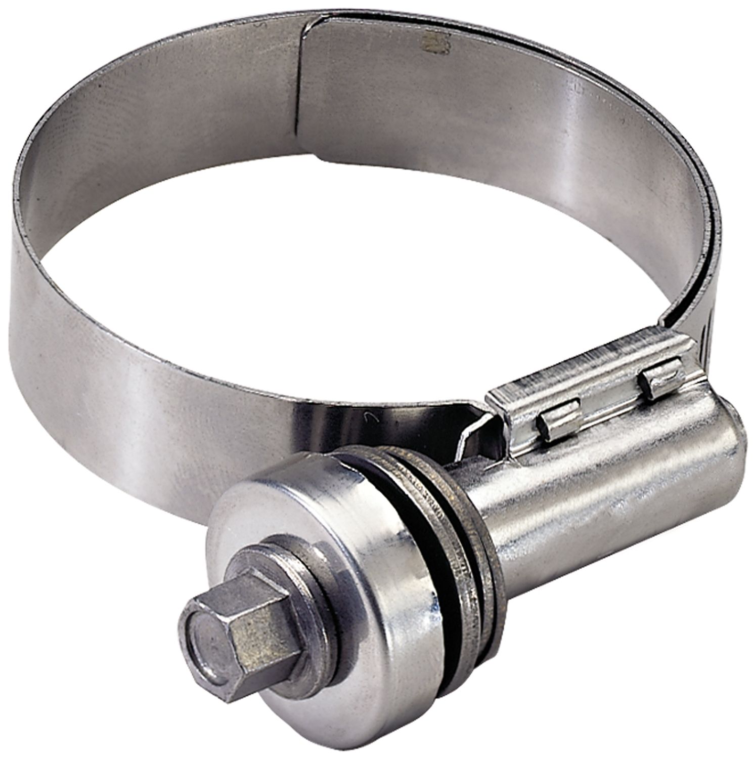 32744-Green Stripe Constant Tension Hose Clamp 1