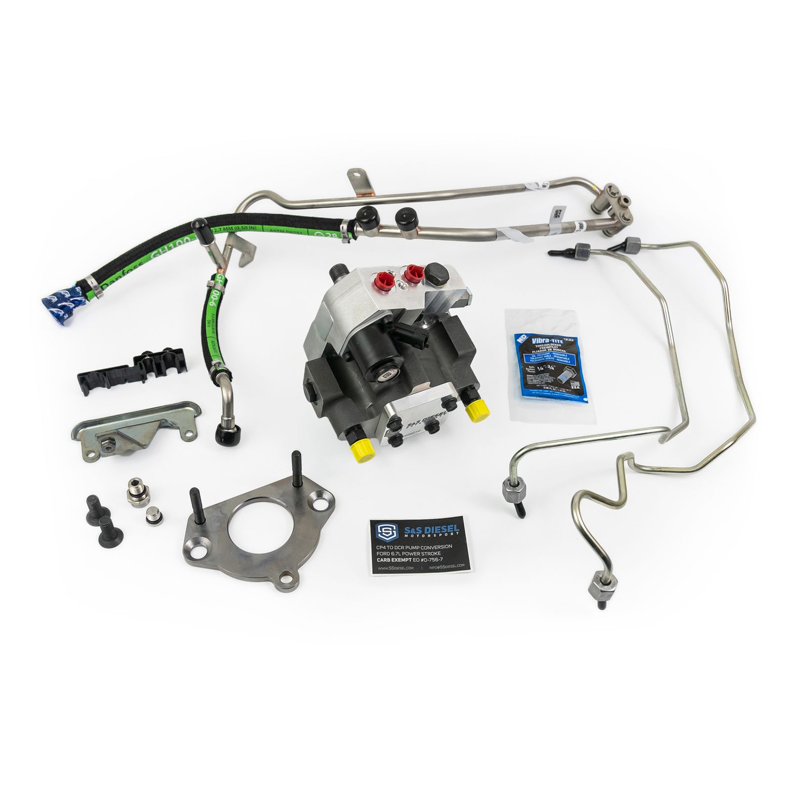 6.7F-DCR-1-S&S Diesel Motorsport CP4 to DCR Pump Conversion Kit 1