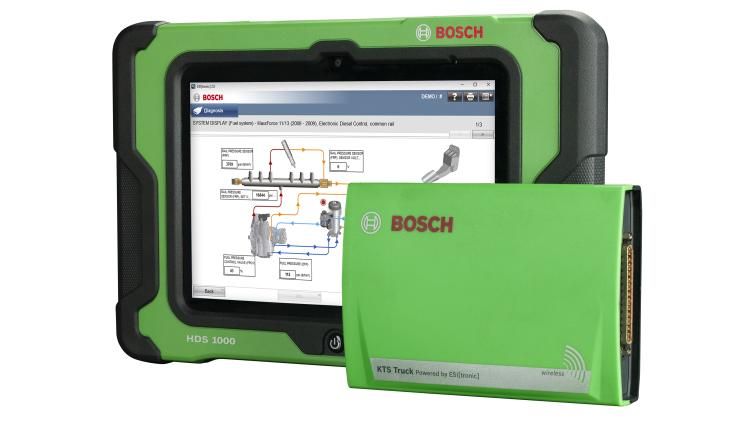 3824A-Heavy Duty Truck Diagnostic Tool Bosch HDS 1000 Tablet 2