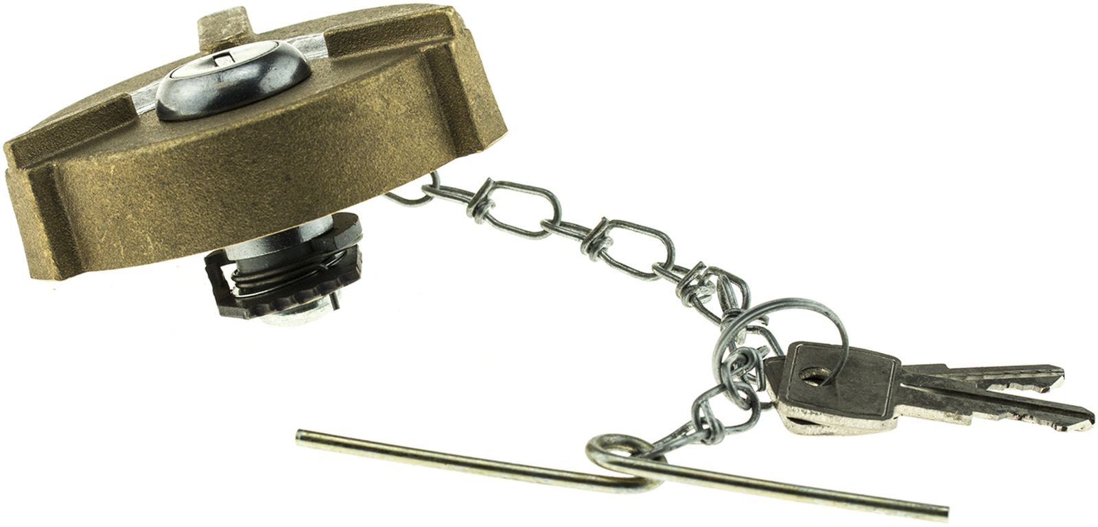 31823-Heavy-Duty Locking Saddle Tank Fuel Cap 1