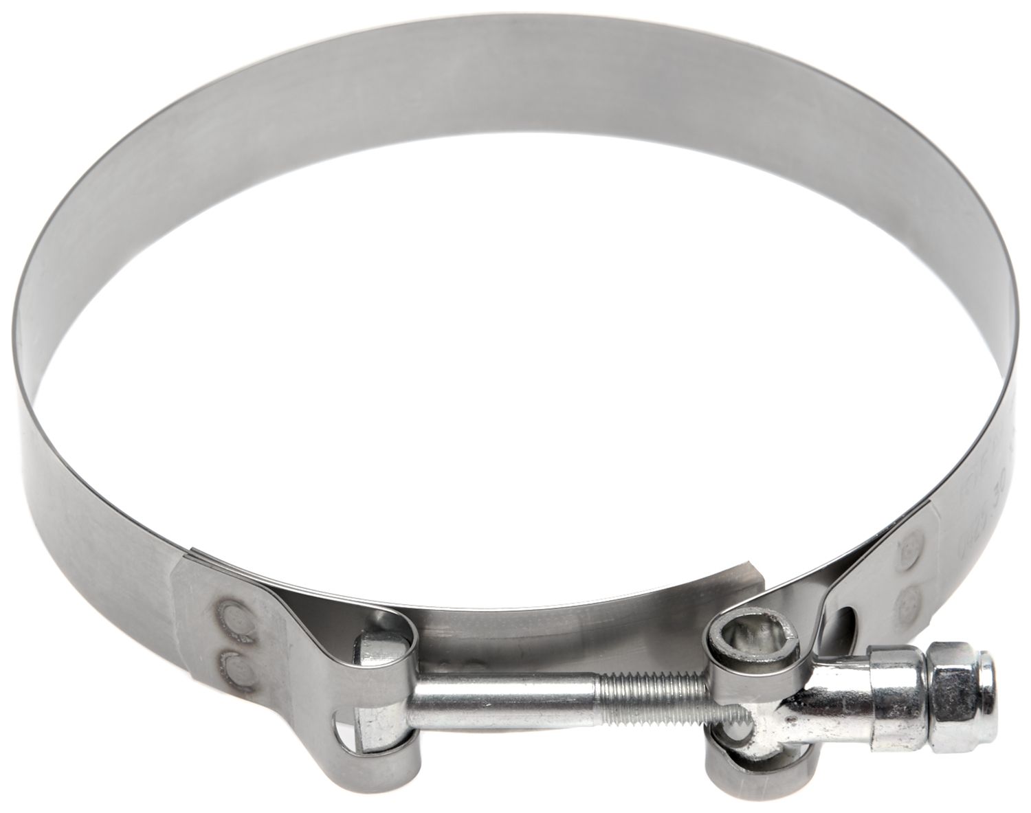 32780-Green Stripe Heavy-Duty T-Bolt Hose Clamp 1