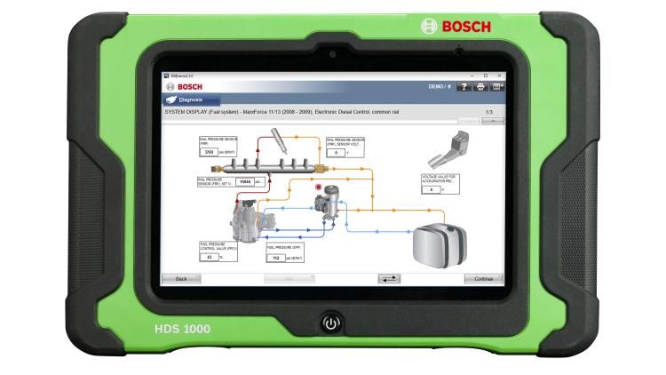 3824A-Heavy Duty Truck Diagnostic Tool Bosch HDS 1000 Tablet 1