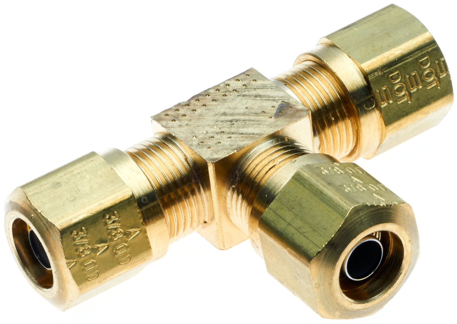G55450-0404-Copper Tubing Industrial Union Tee (Copper Tubing Industrial Compression) 1