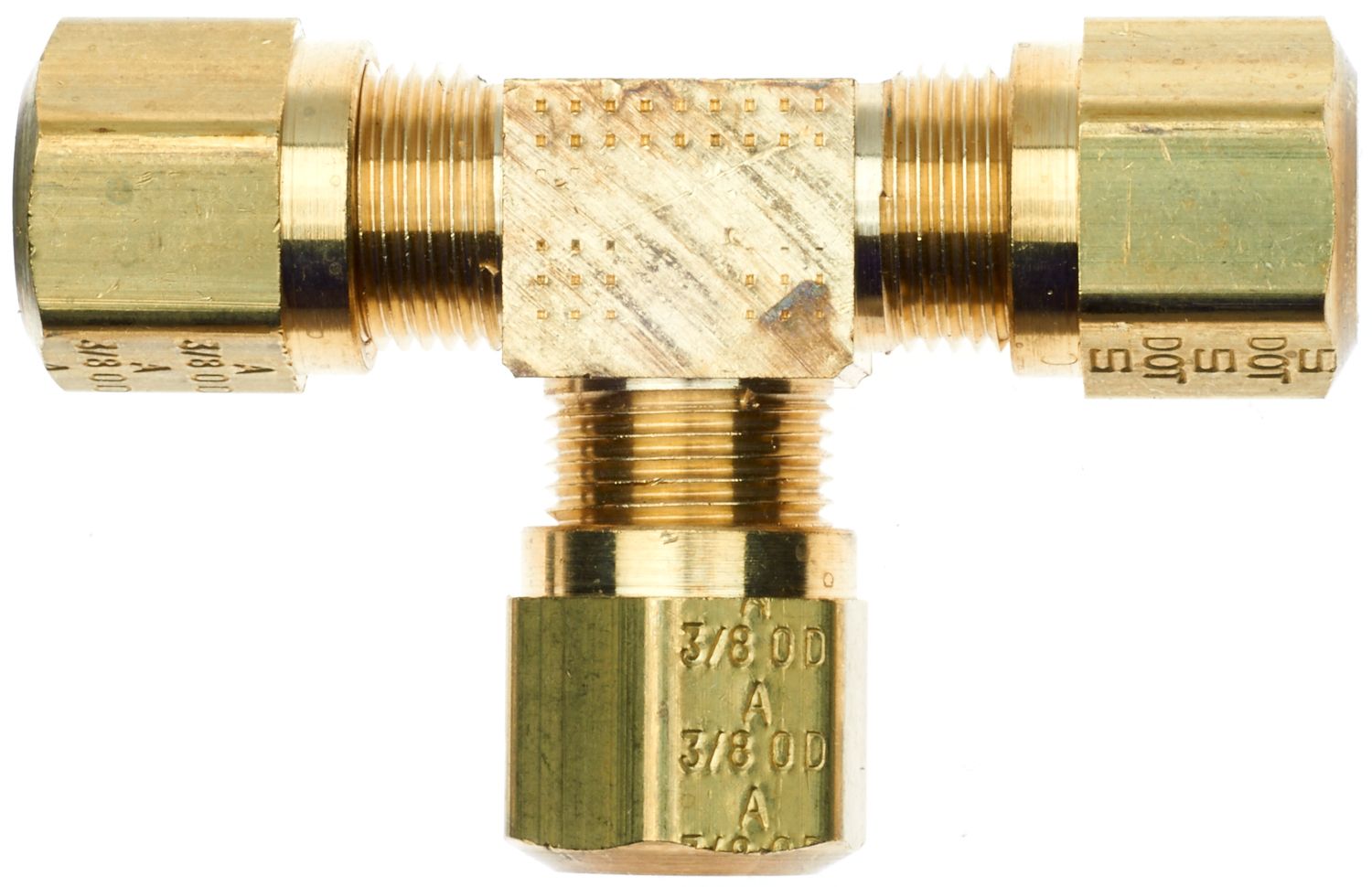 G55450-0404-Copper Tubing Industrial Union Tee (Copper Tubing Industrial Compression) 3
