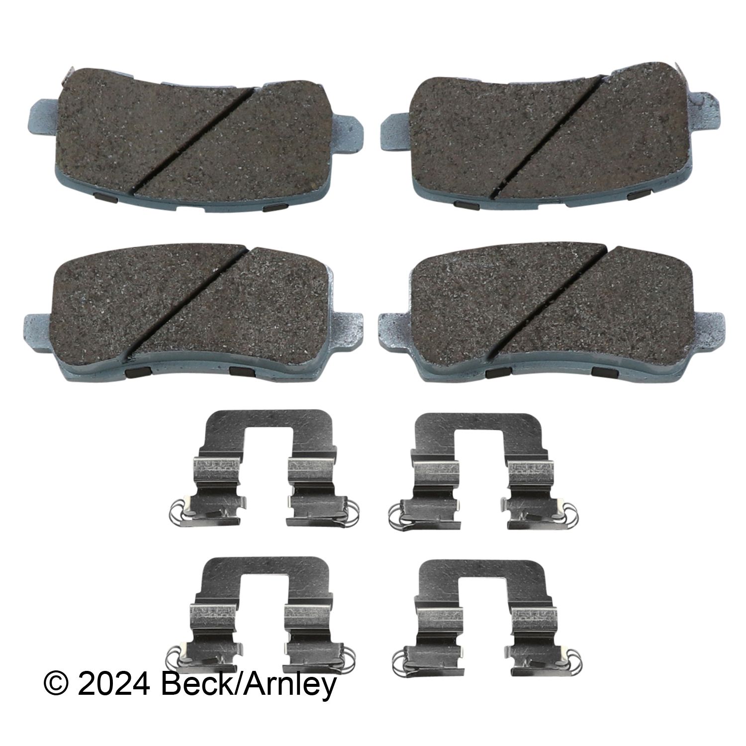 PREMIUM ASM PADS W / HARDWARE Beck/Arnley 517-085-7019