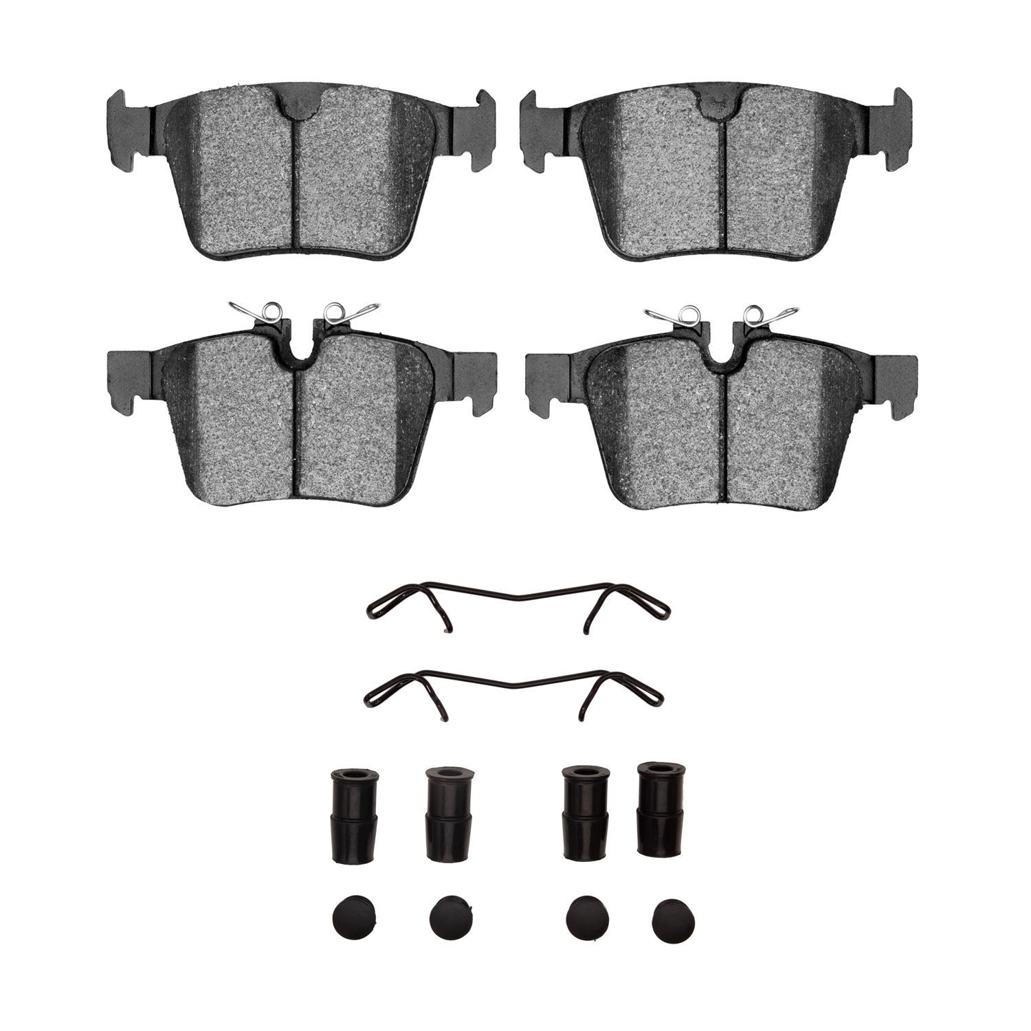 DFC HybriDynamic Brake Pads Hrdwr Kit Dynamic Friction Company 692-4000-1821-01