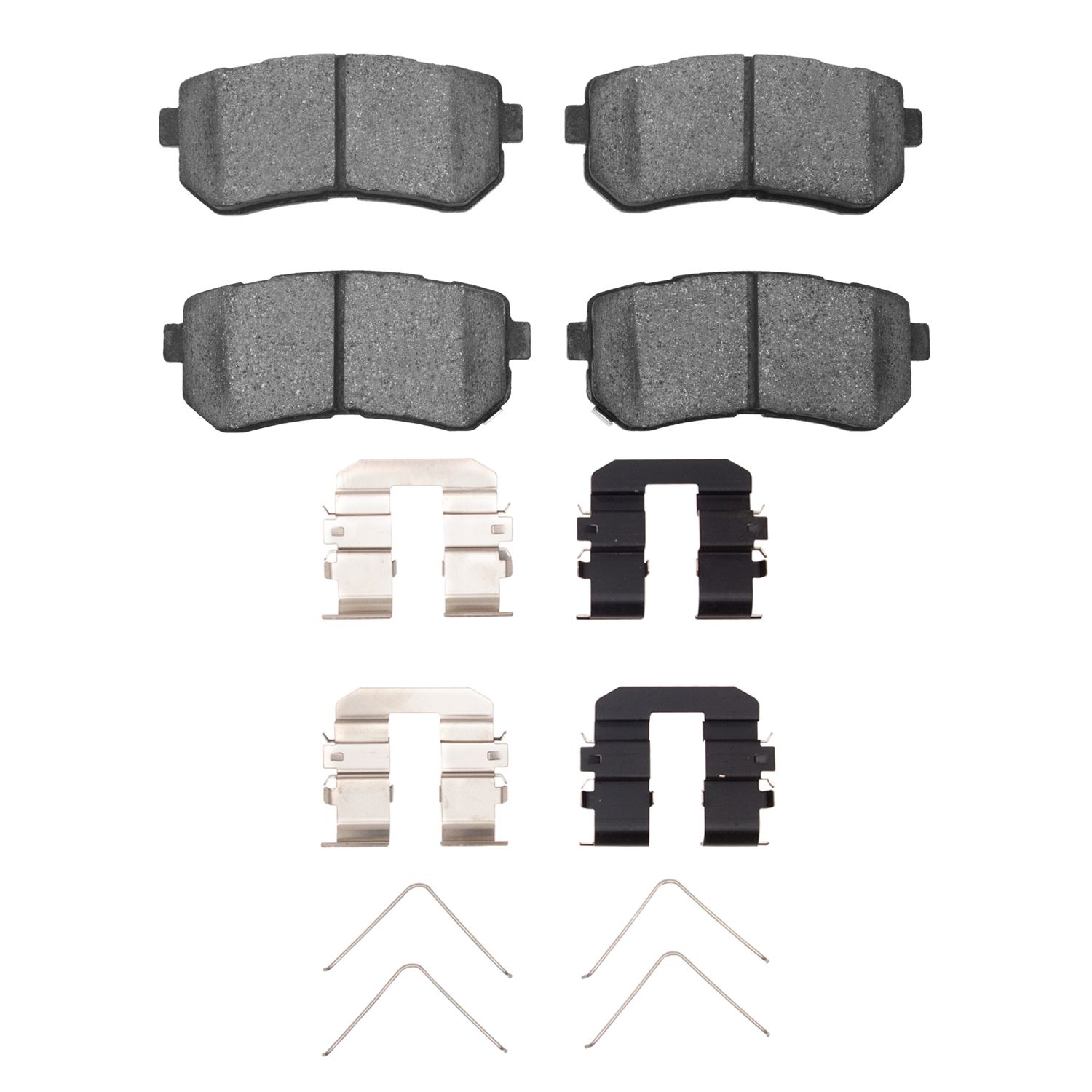 DFC HybriDynamic Brake Pads Hrdwr Kit Dynamic Friction Company 692-4000-1157-02