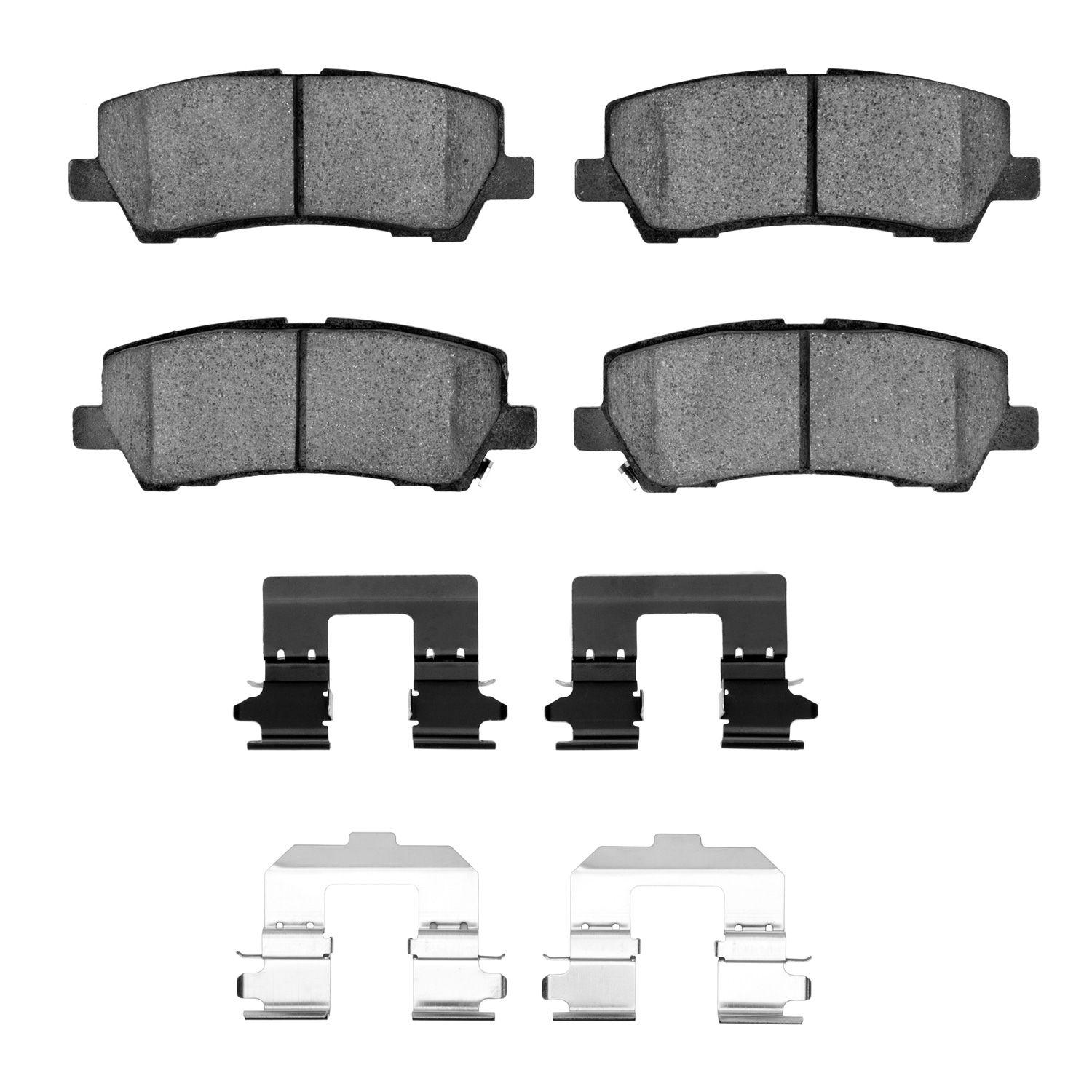 DFC HybriDynamic Brake Pads Hrdwr Kit Dynamic Friction Company 692-4000-1793-01