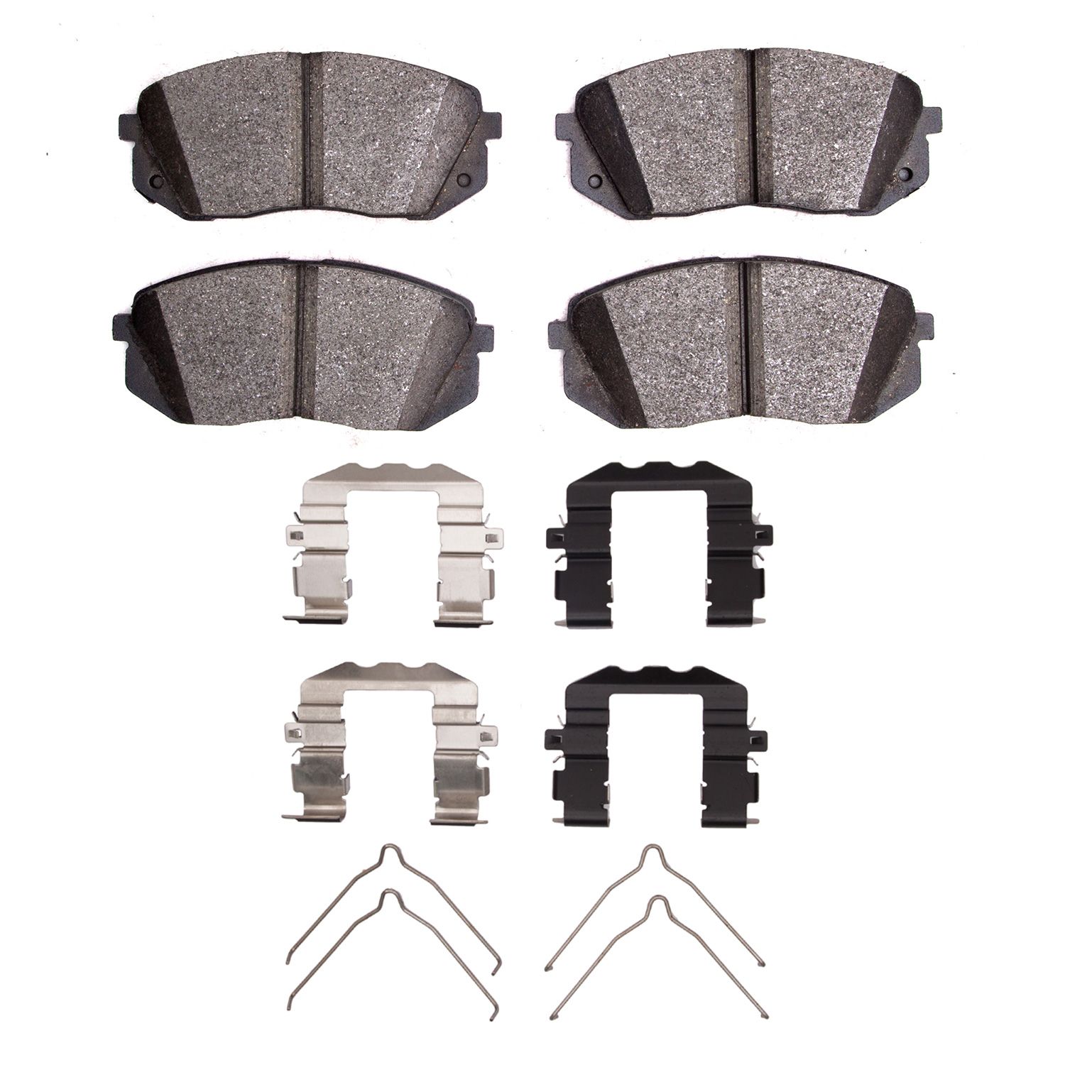 DFC HybriDynamic Brake Pads Hrdwr Kit Dynamic Friction Company 692-4000-1826-01