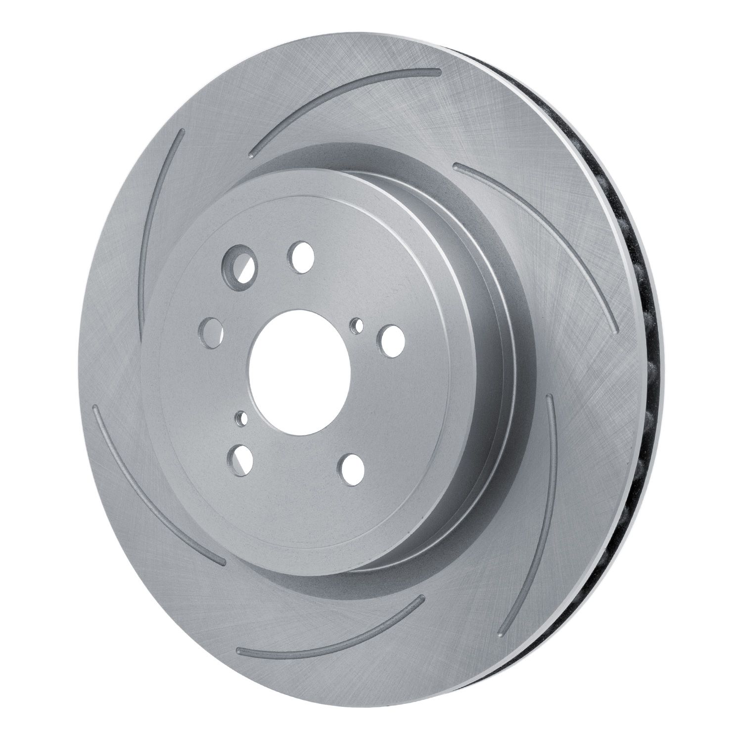 Disc Brake Rotor - Slotted Dynamic Friction Company 692-610-75040D