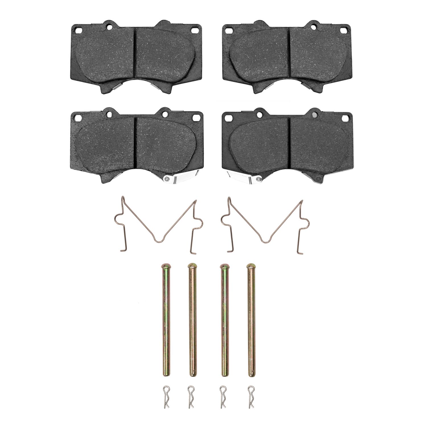 DFC HybriDynamic Brake Pads Hrdwr Kit Dynamic Friction Company 692-4000-0976-01