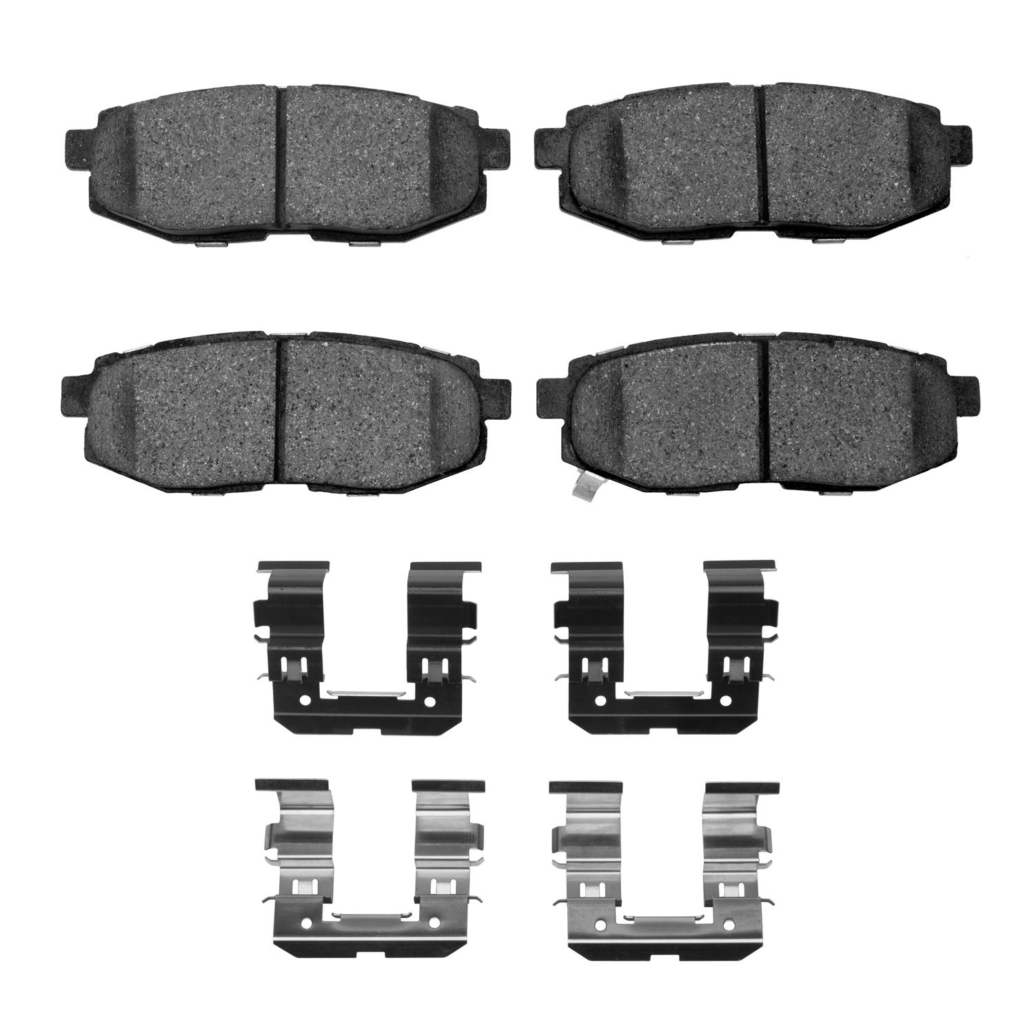 DFC HybriDynamic Brake Pads Hrdwr Kit Dynamic Friction Company 692-4000-1124-01