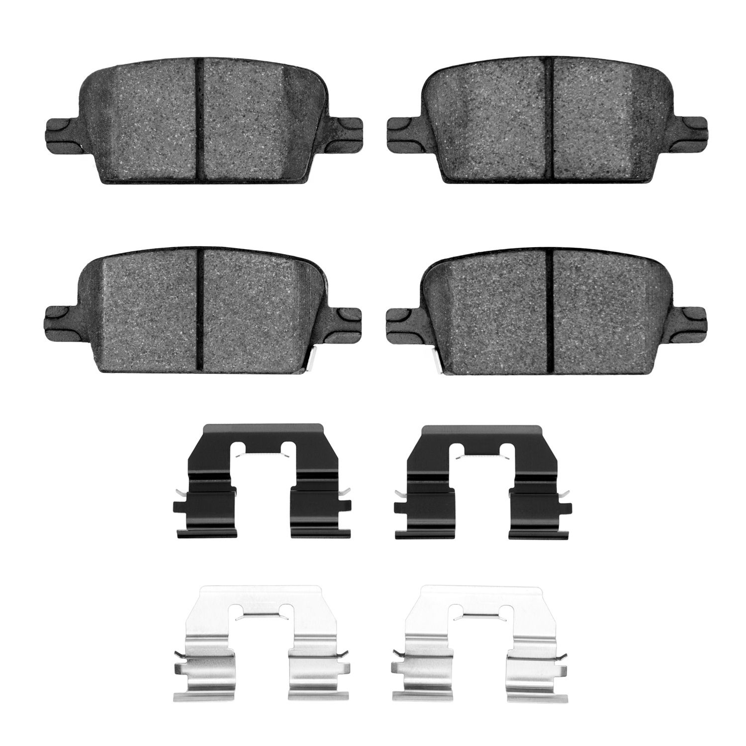 DFC HybriDynamic Brake Pads Hrdwr Kit Dynamic Friction Company 692-4000-1921-01