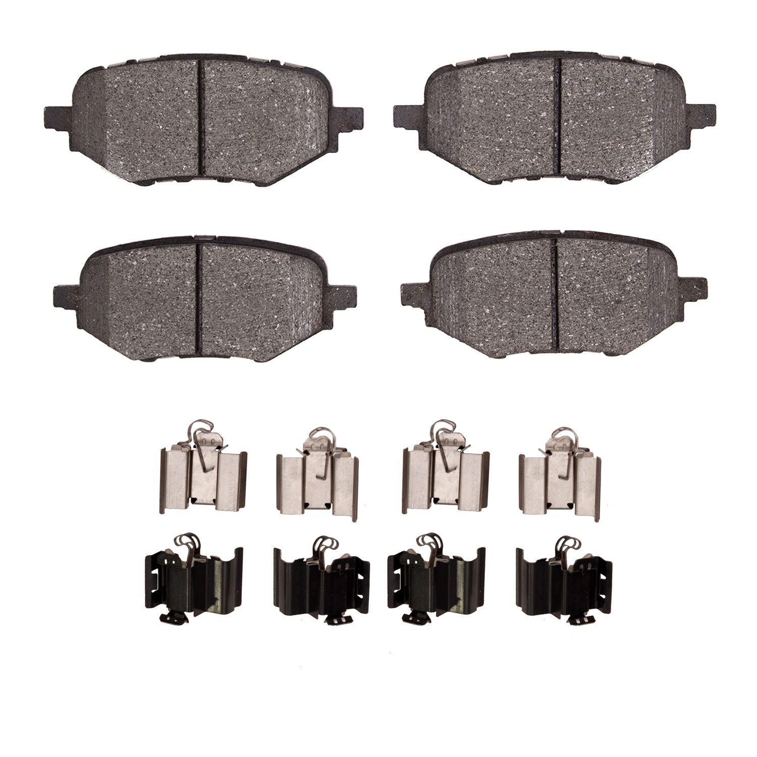 DFC 5000 Advanced Pads - Ceramic and Hardware Kit Dynamic Friction Company 692-1551-2116-01