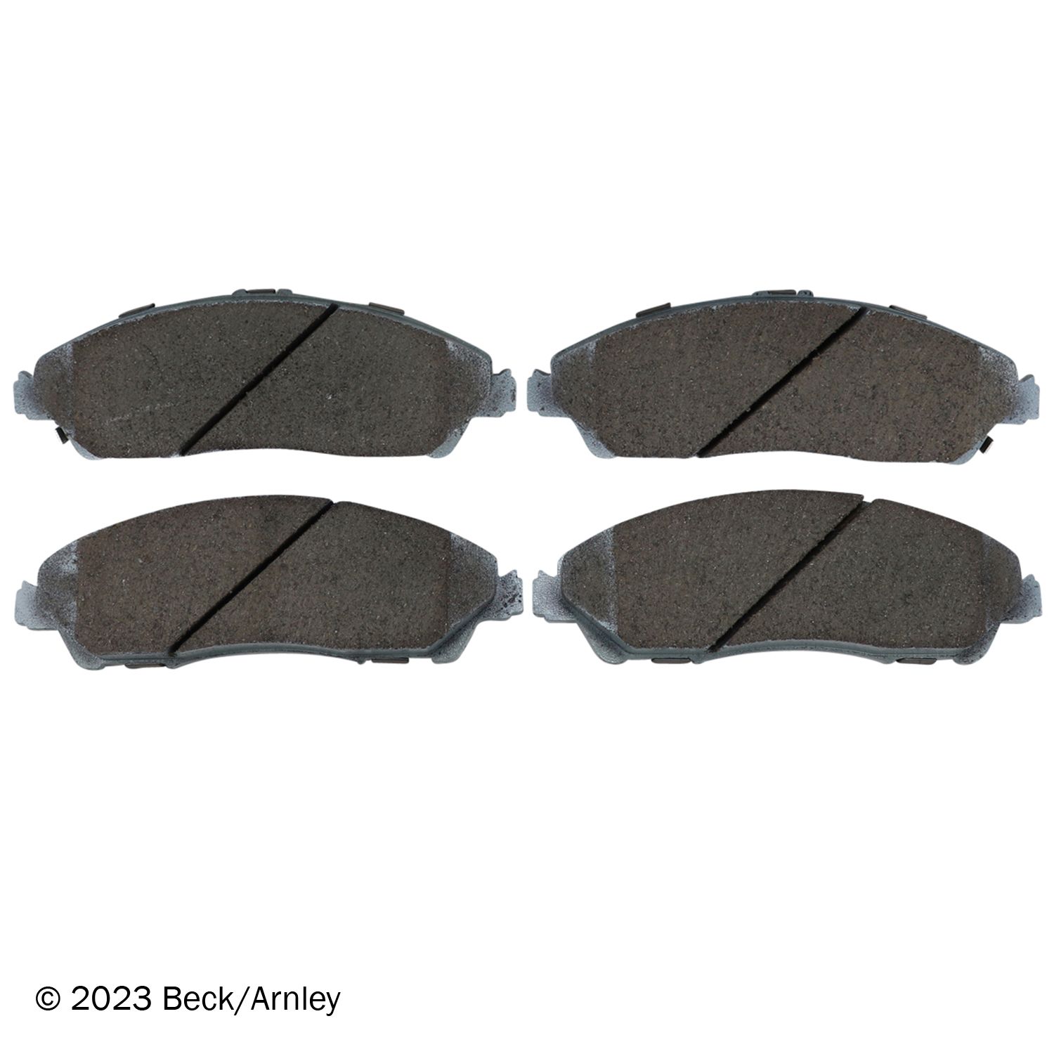 PREMIUM ASM BRAKE PADS Beck/Arnley 517-085-2005