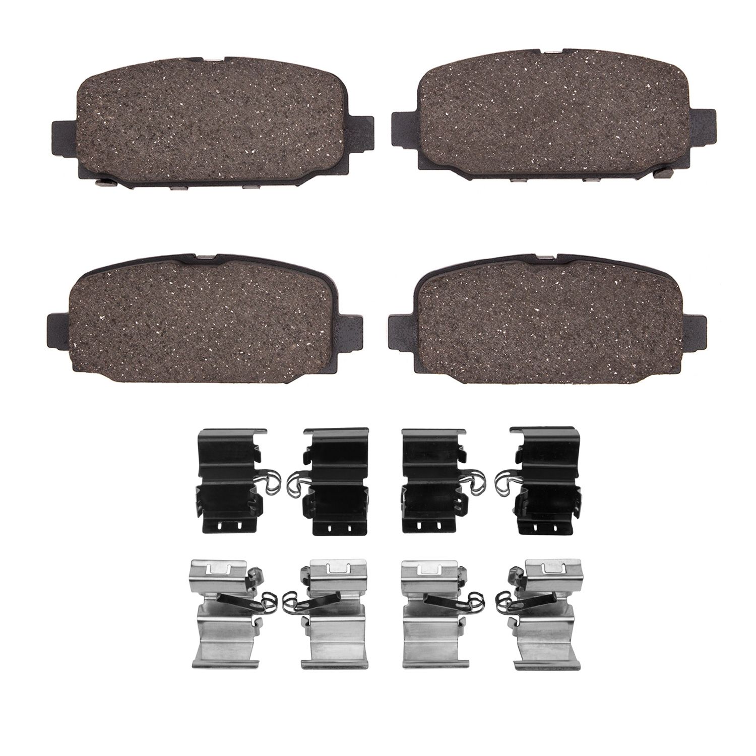 DFC HybriDynamic Brake Pads Hrdwr Kit Dynamic Friction Company 692-4000-2081-01