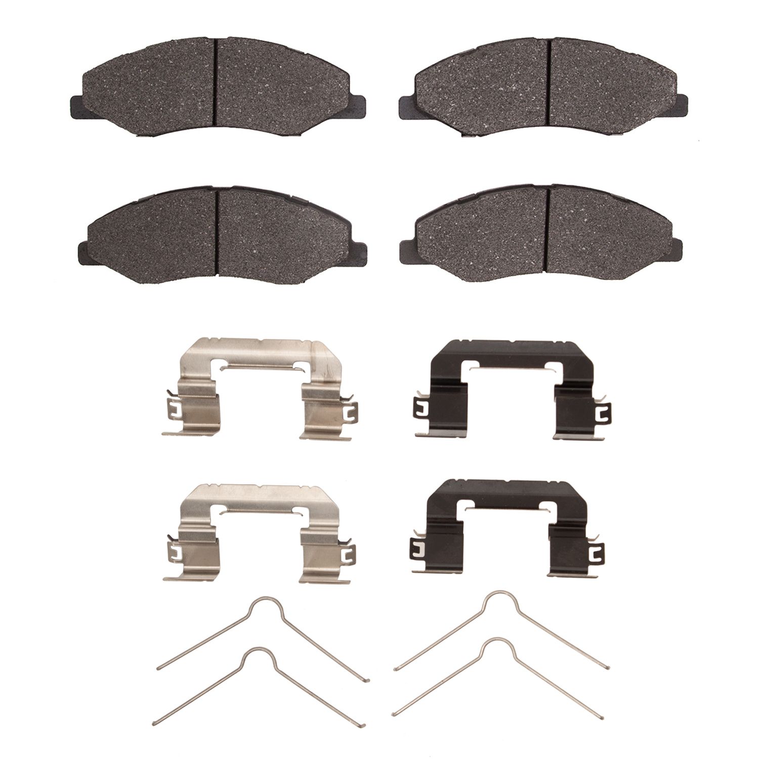 DFC HybriDynamic Brake Pads Hrdwr Kit Dynamic Friction Company 692-4000-2089-01
