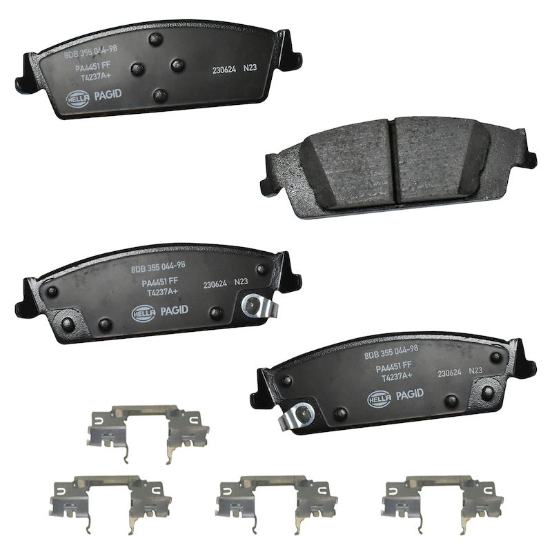 Disc Brake Pad Set Hella Pagid 676-355044981