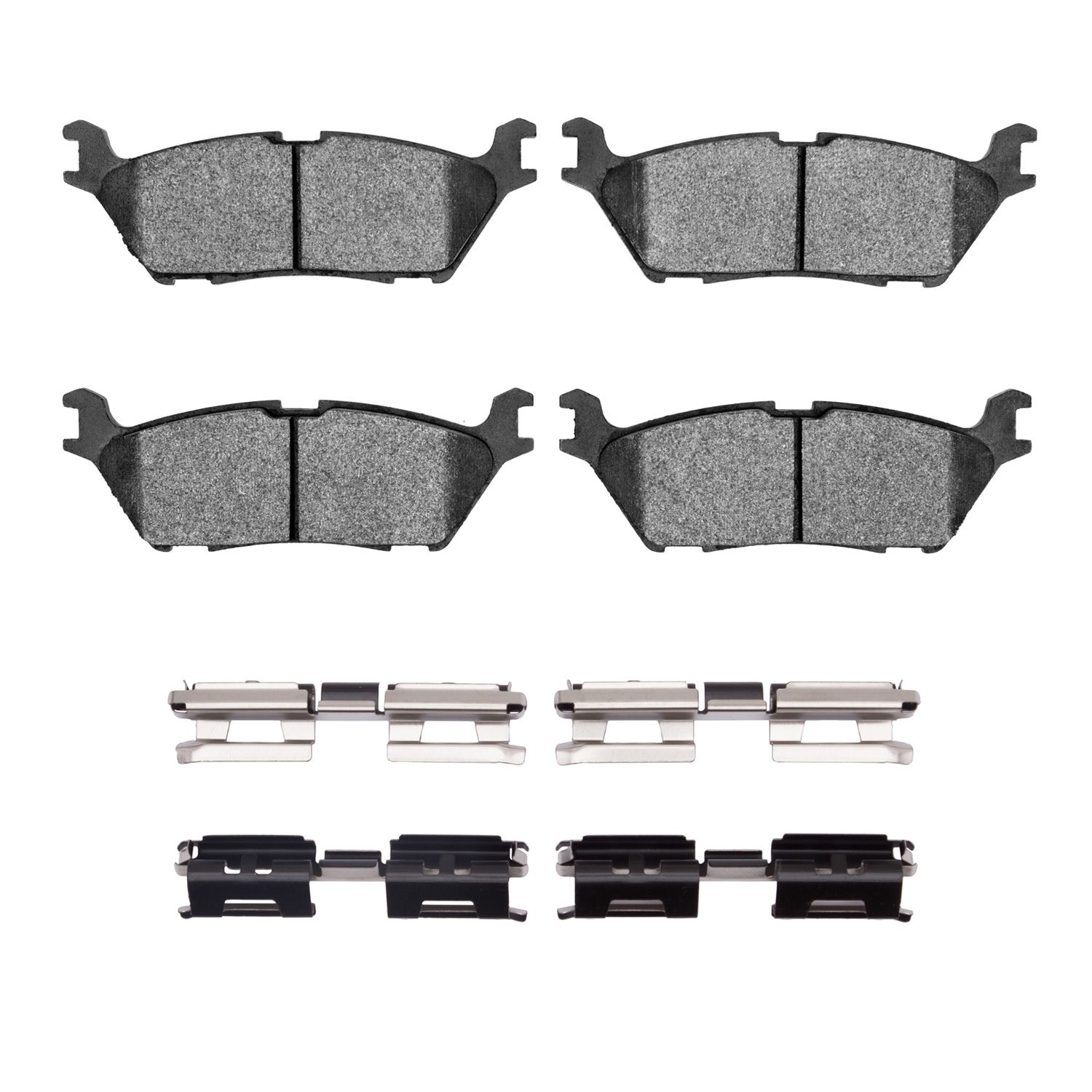 DFC HybriDynamic Brake Pads Hrdwr Kit Dynamic Friction Company 692-4000-1790-01
