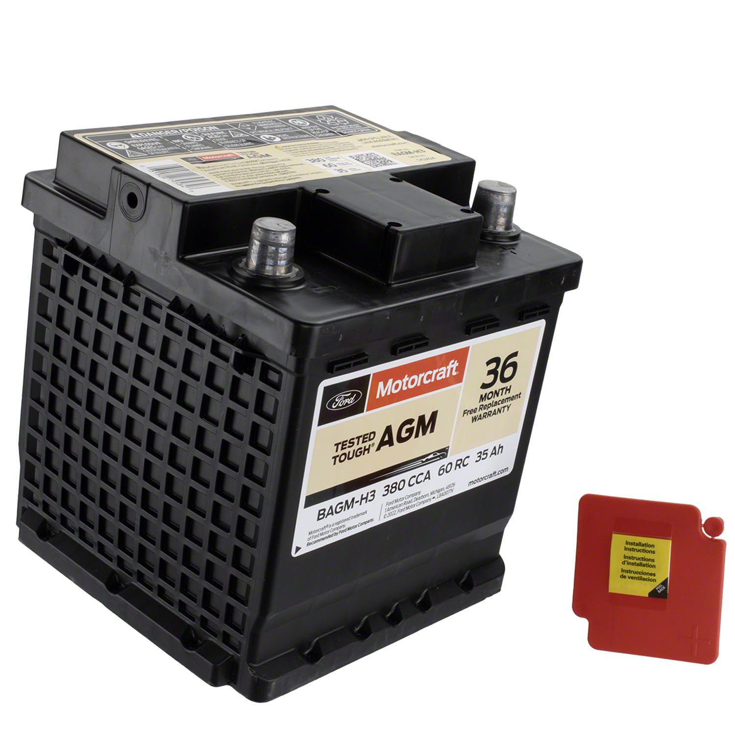 Vehicle Battery Motorcraft 317-BAGM-H3