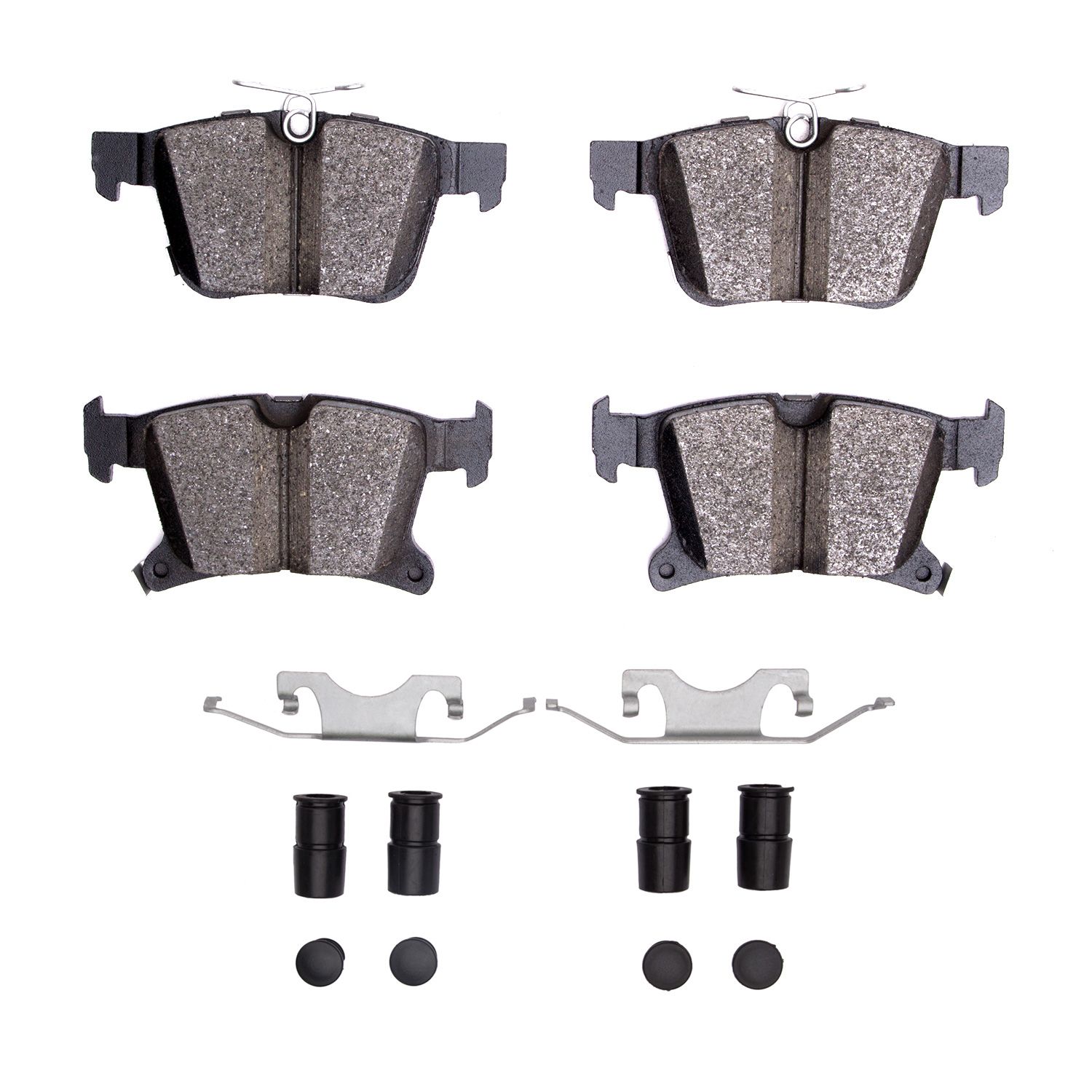 DFC HybriDynamic Brake Pads Hrdwr Kit Dynamic Friction Company 692-4000-1901-01