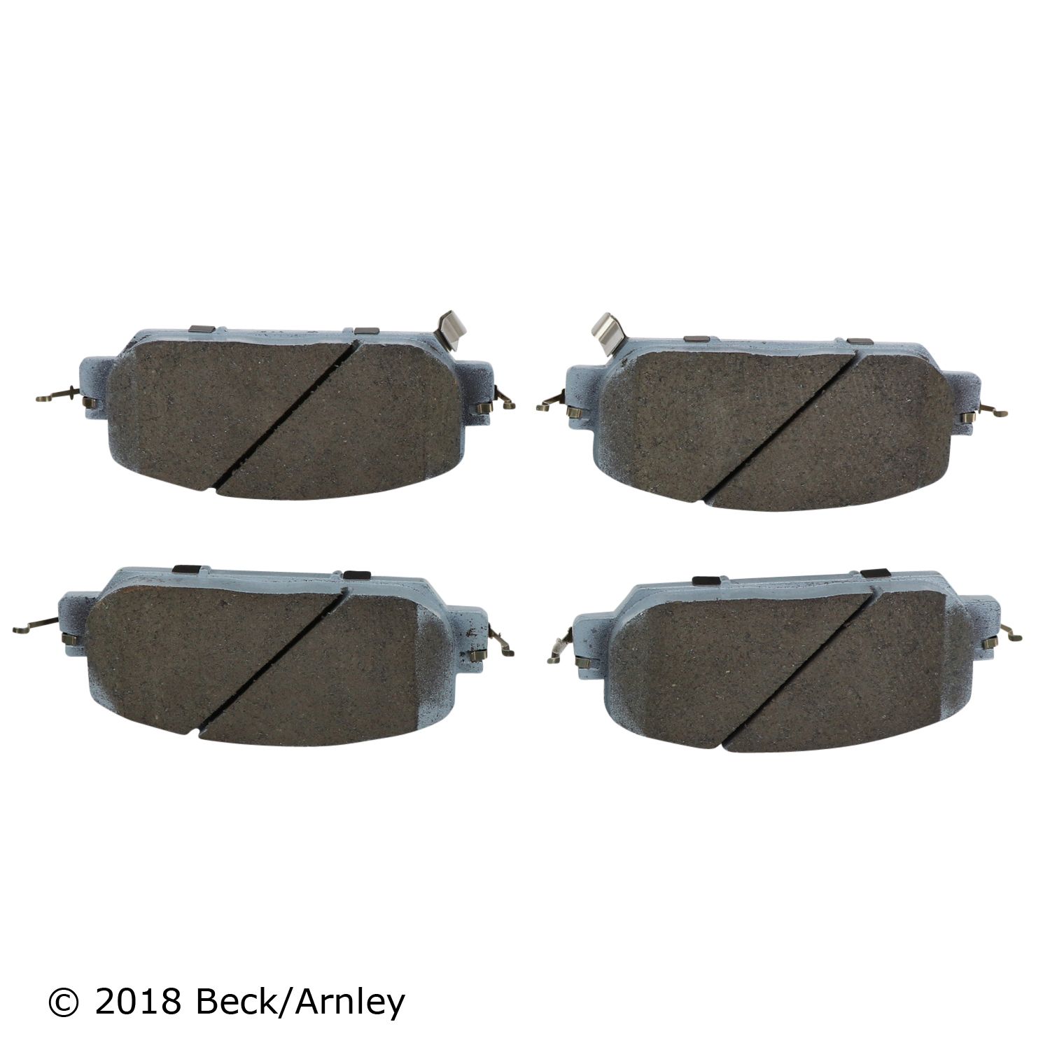 PREMIUM ASM BRAKE PADS Beck/Arnley 517-085-2076
