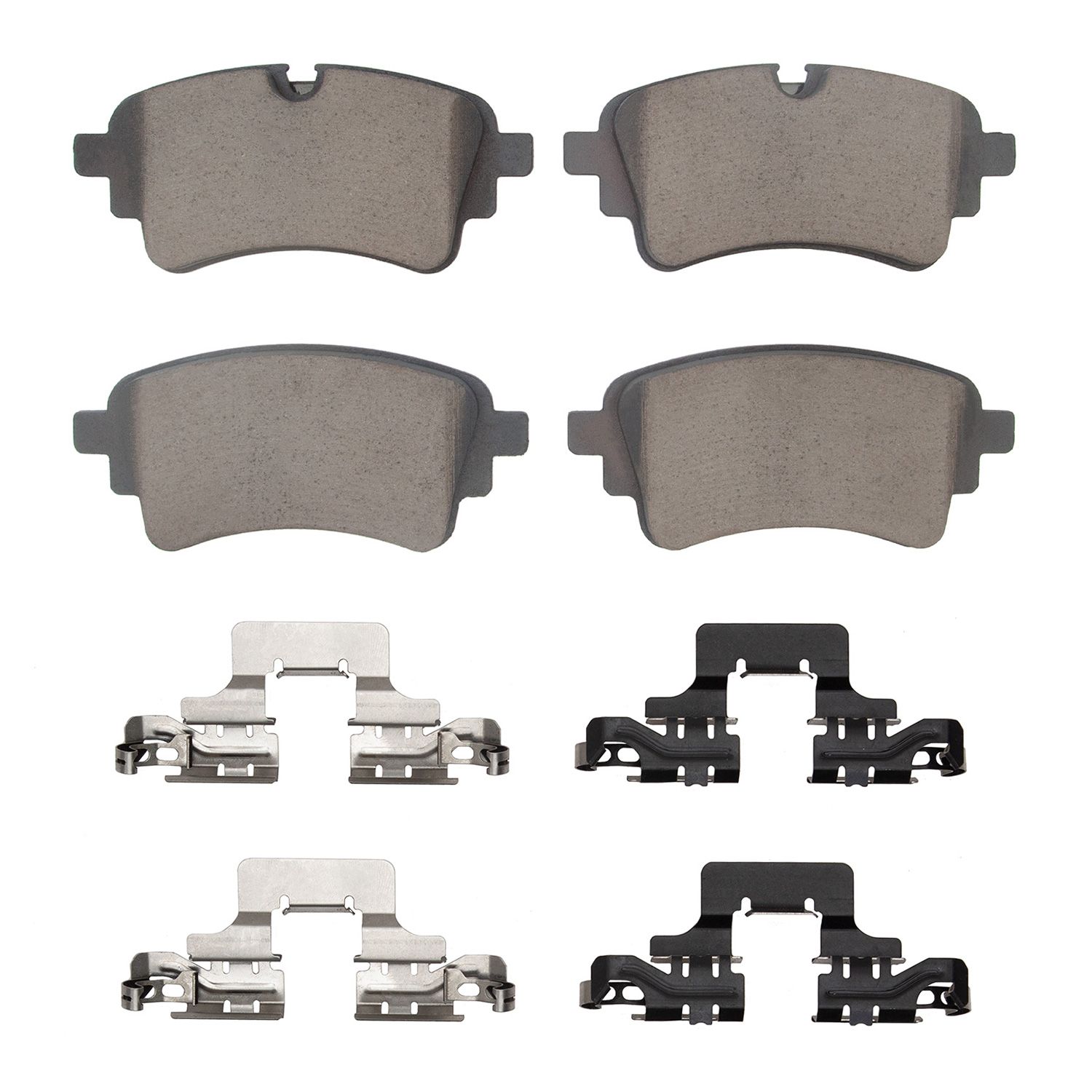 DFC 5000 Advanced Brake Pads - Ceramic and Hardware Kit Dynamic Friction Company 692-1551-2364-02