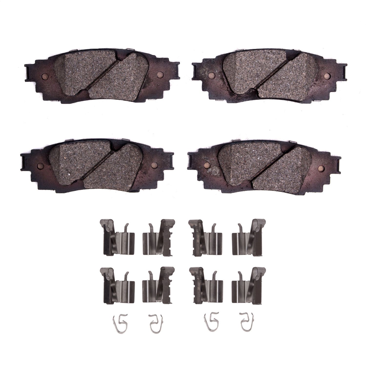 DFC HybriDynamic Brake Pads Hrdwr Kit Dynamic Friction Company 692-4000-1879-01