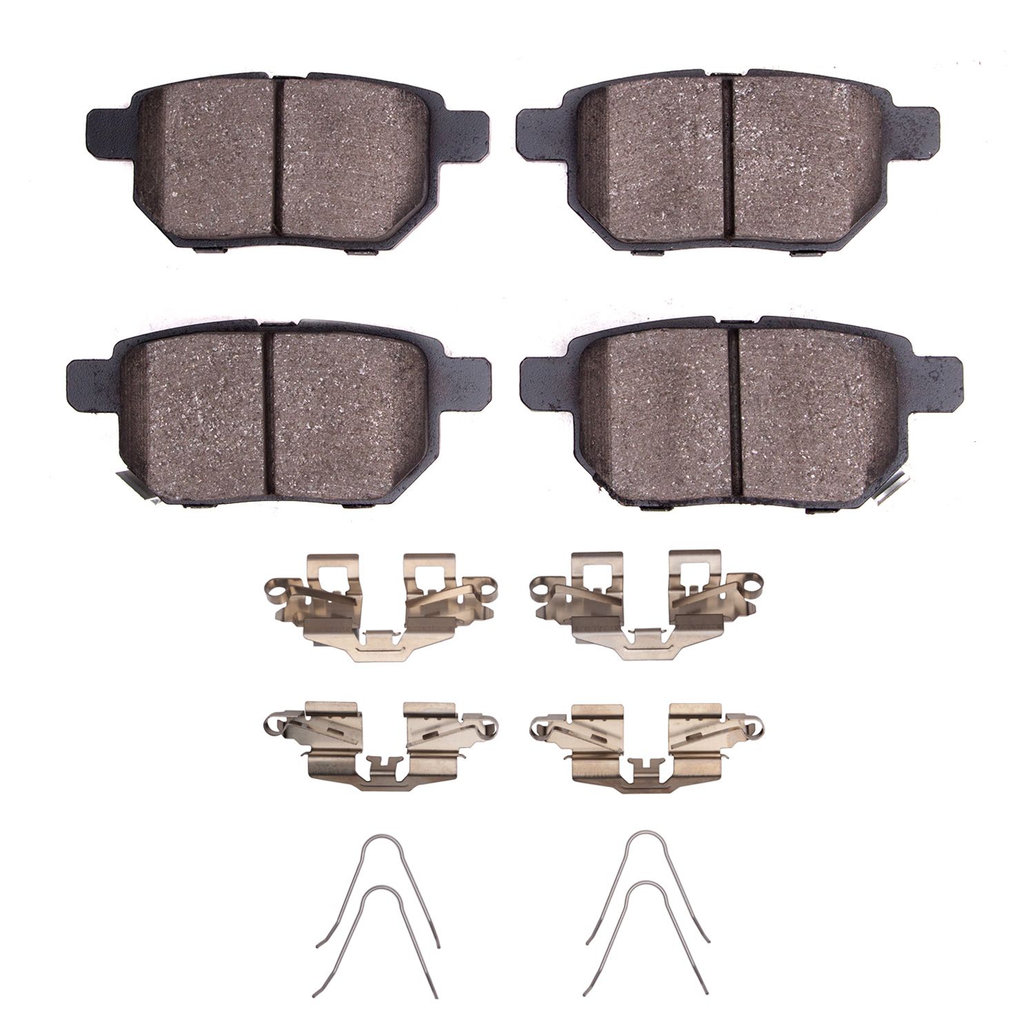 DFC HybriDynamic Brake Pads Hrdwr Kit Dynamic Friction Company 692-4000-1423-01