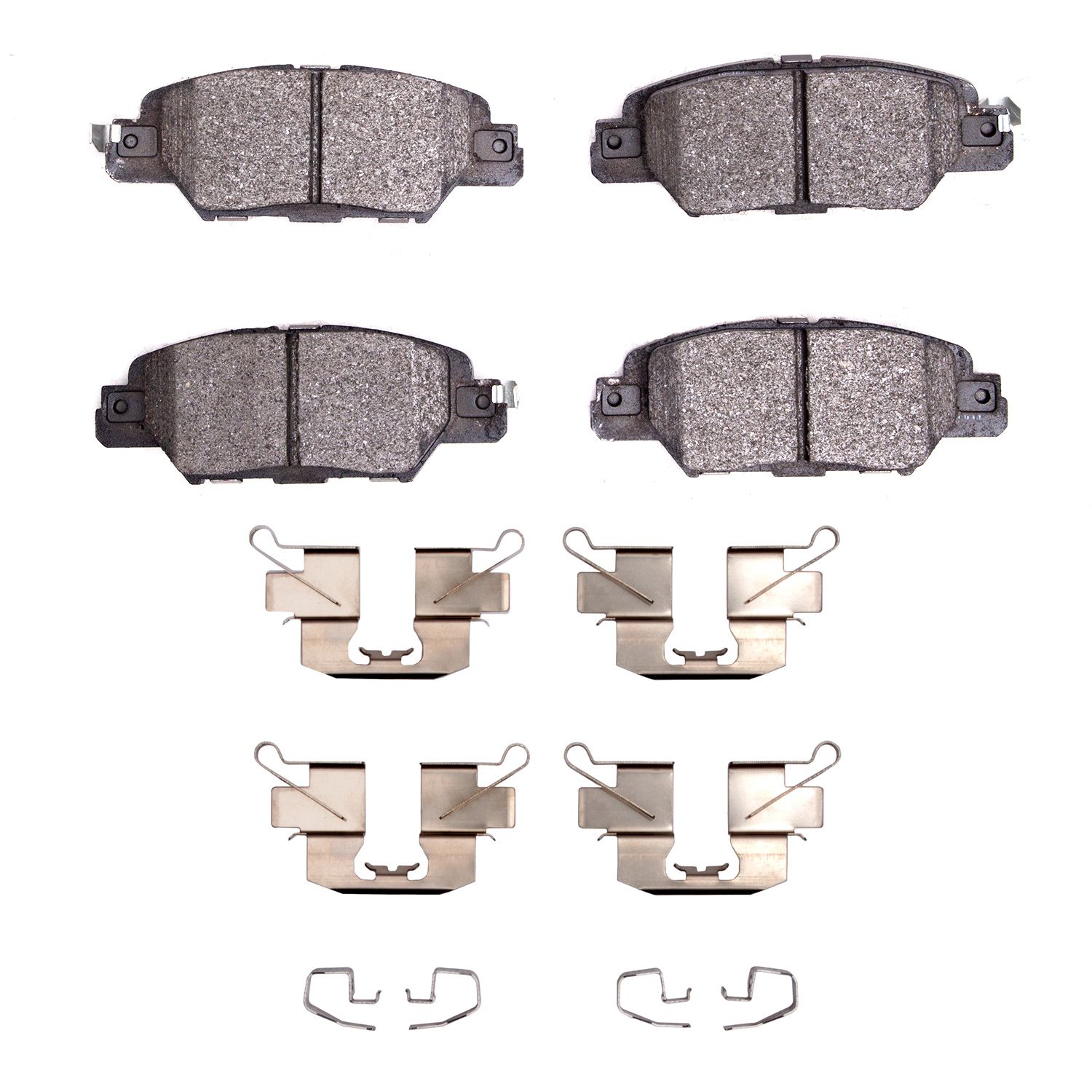 DFC HybriDynamic Brake Pads Hrdwr Kit Dynamic Friction Company 692-4000-1846-01