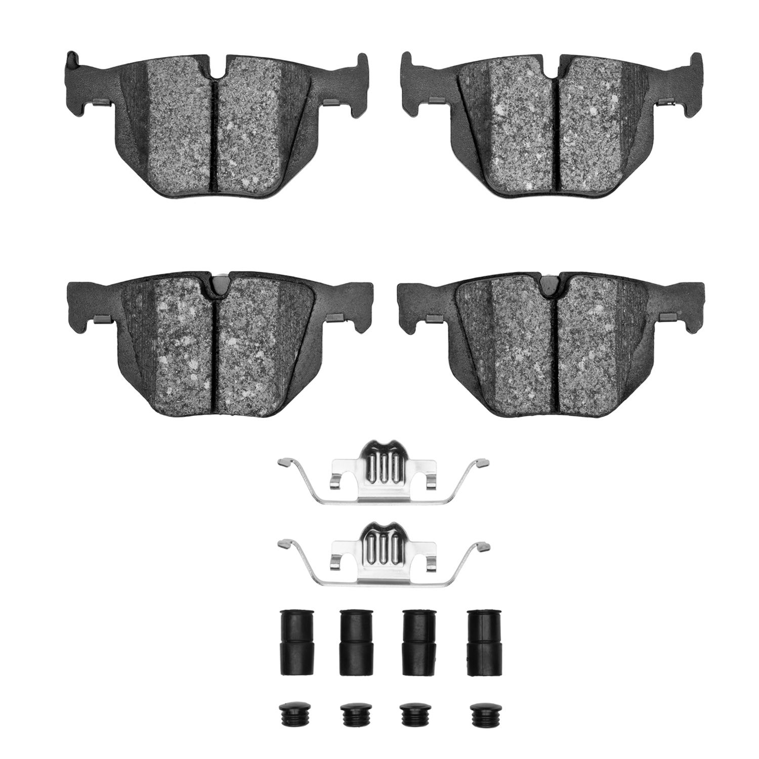 DFC HybriDynamic Brake Pads Hrdwr Kit Dynamic Friction Company 692-4000-1042-01