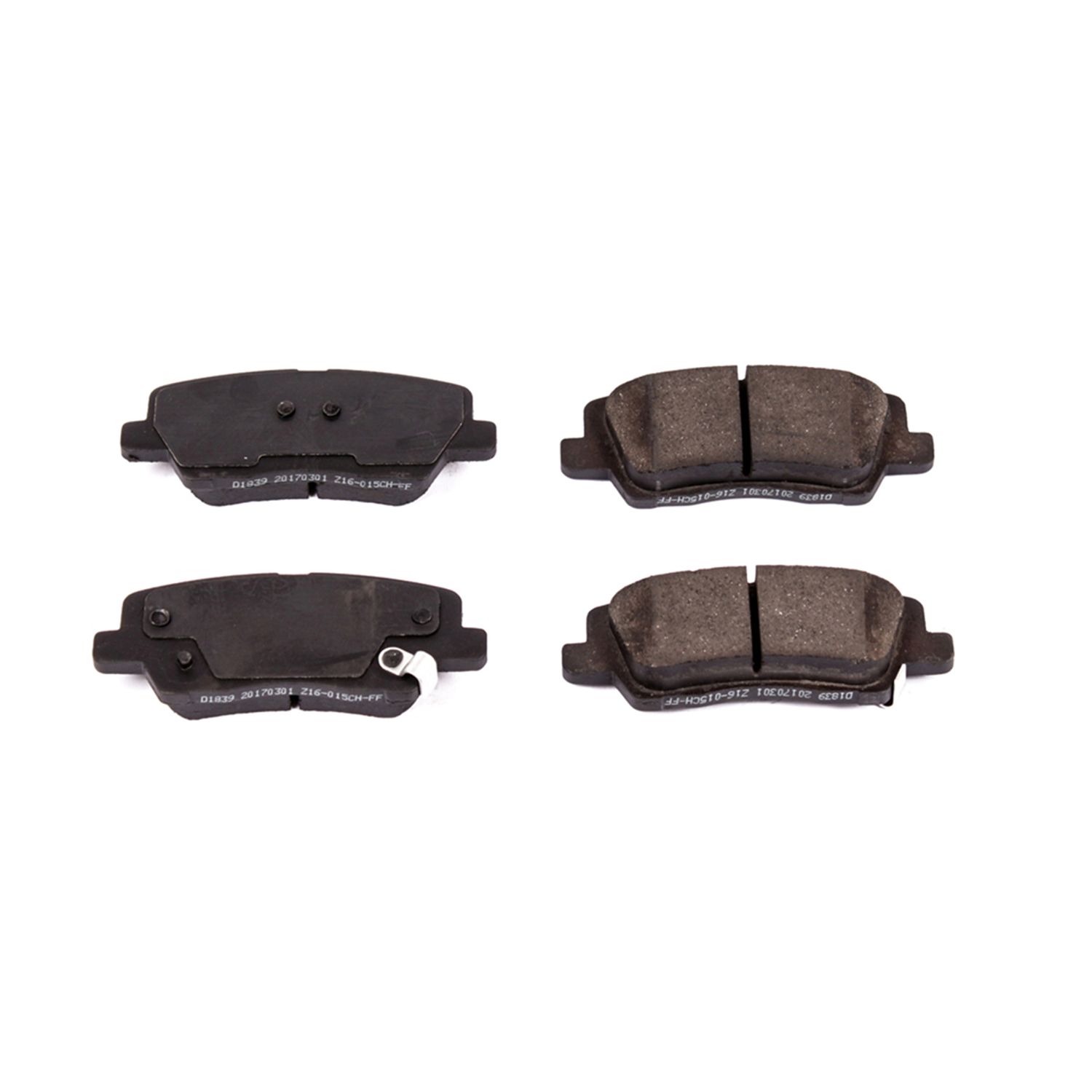 Z16 EVOLUTION CERAMIC BRAKE PADS Power Stop 218-16-1839