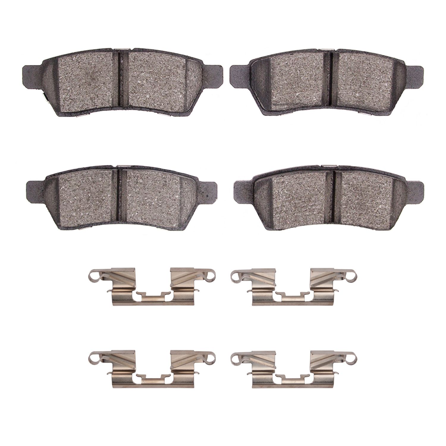 DFC HybriDynamic Brake Pads Hrdwr Kit Dynamic Friction Company 692-4000-1100-01