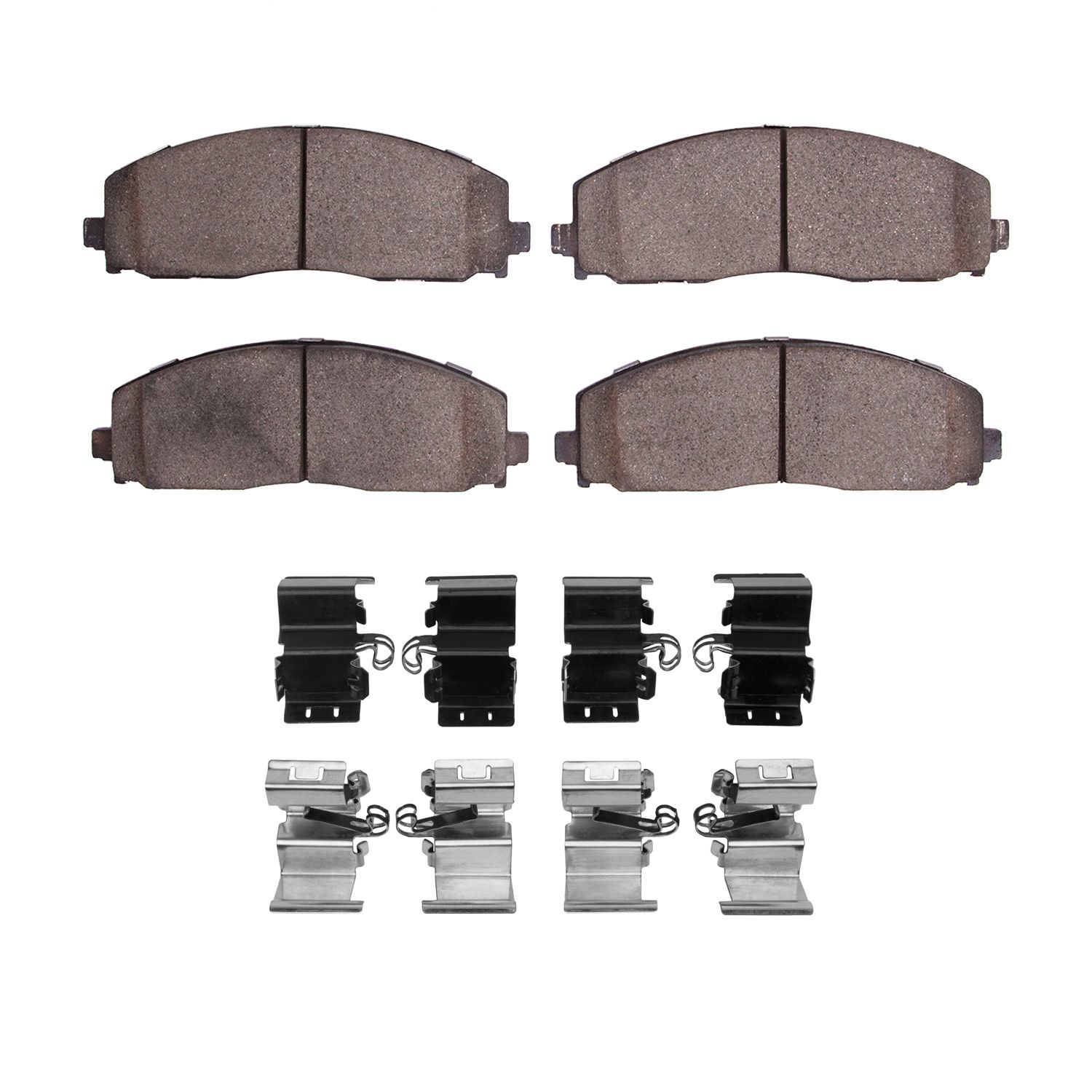 DFC HybriDynamic Brake Pads Hrdwr Kit Dynamic Friction Company 692-4000-1589-01
