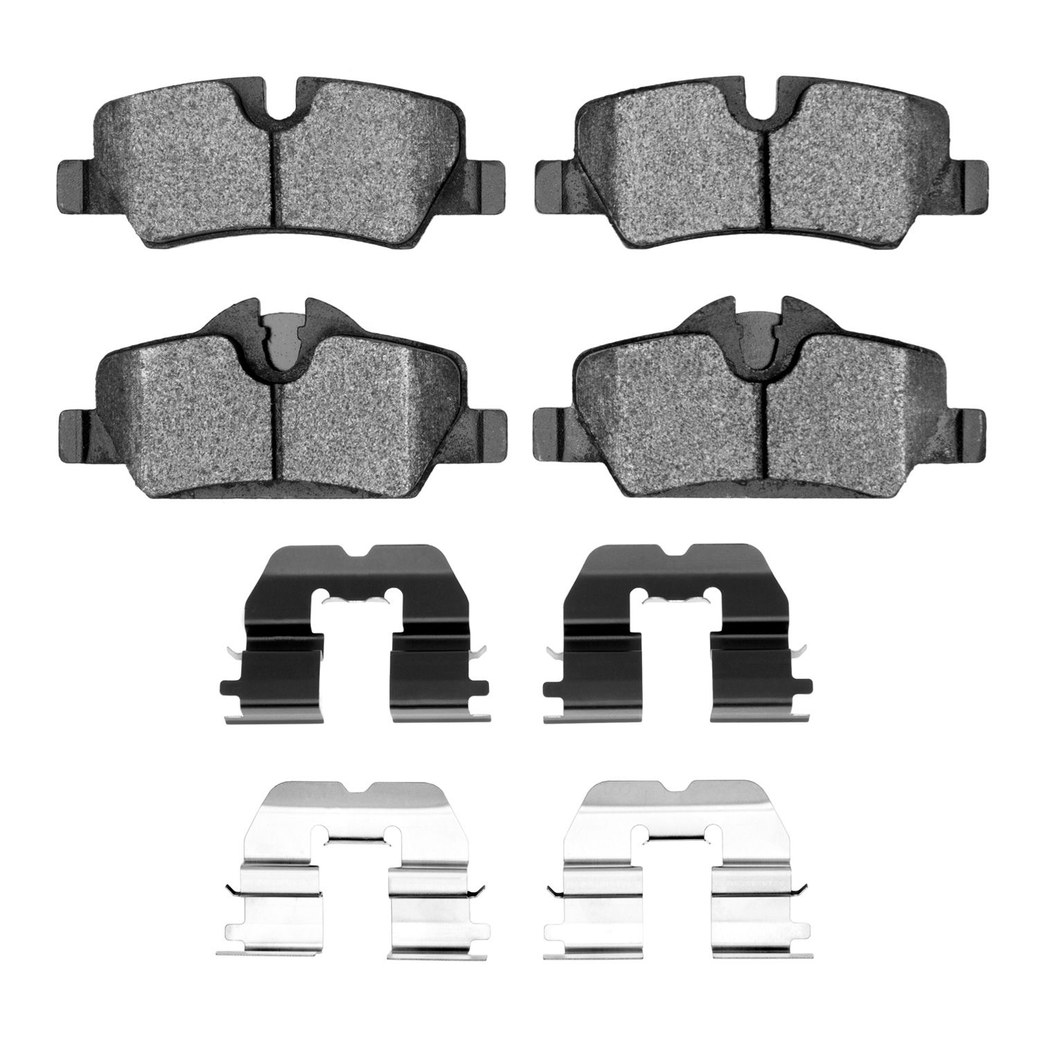 DFC HybriDynamic Brake Pads Hrdwr Kit Dynamic Friction Company 692-4000-1800-01