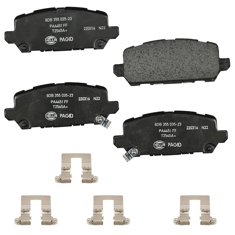 Disc Brake Pad Set Hella Pagid 676-355035231