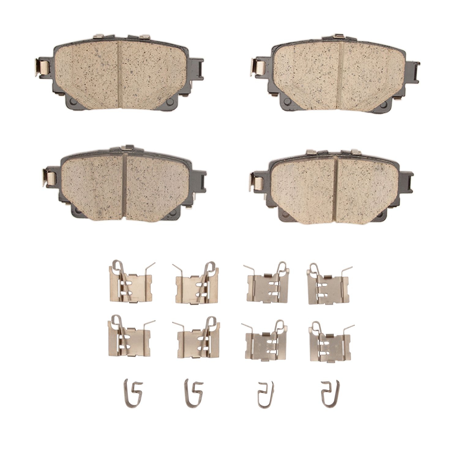 DFC HybriDynamic Brake Pads Hrdwr Kit Dynamic Friction Company 692-4000-2305-01