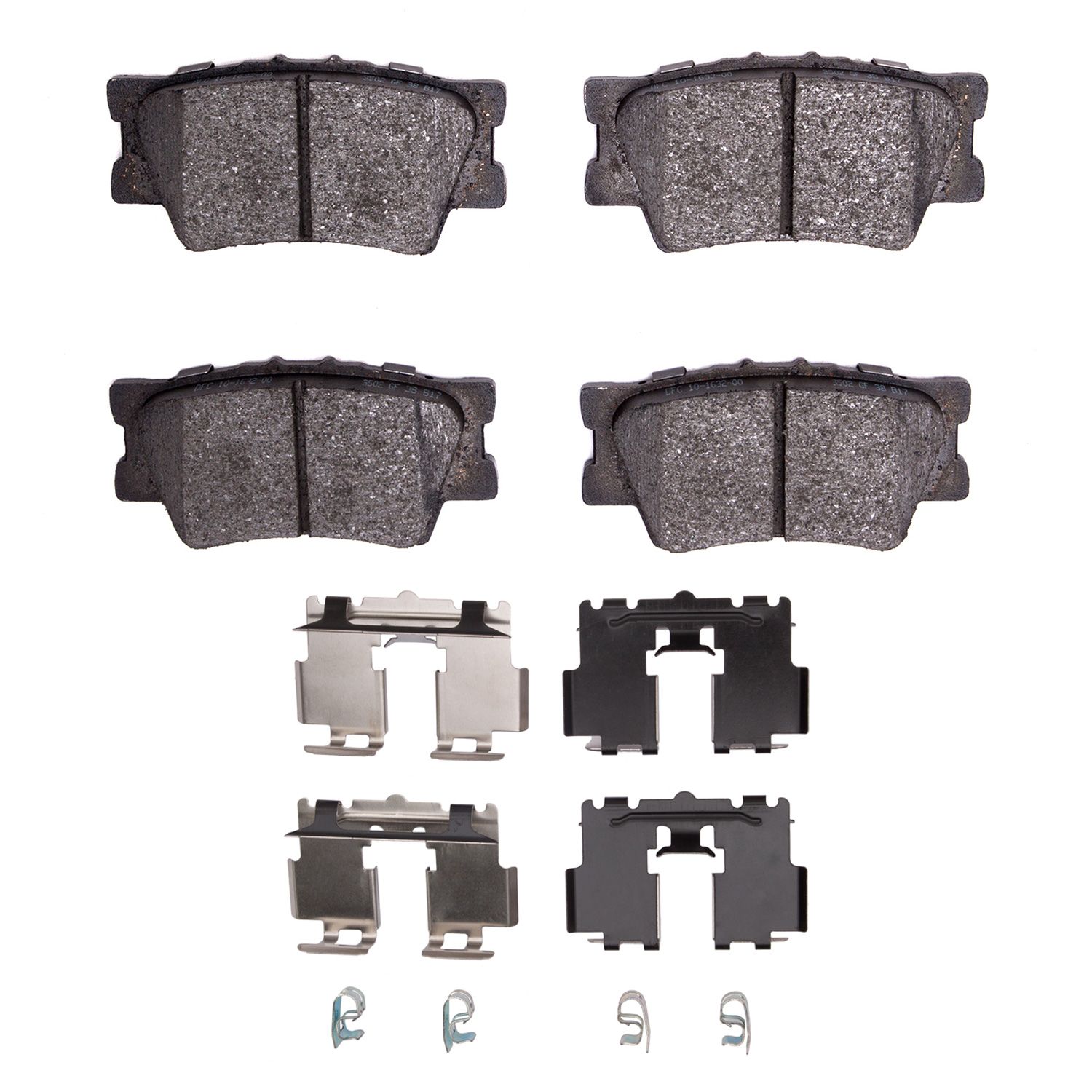 DFC HybriDynamic Brake Pads Hrdwr Kit Dynamic Friction Company 692-4000-1632-02
