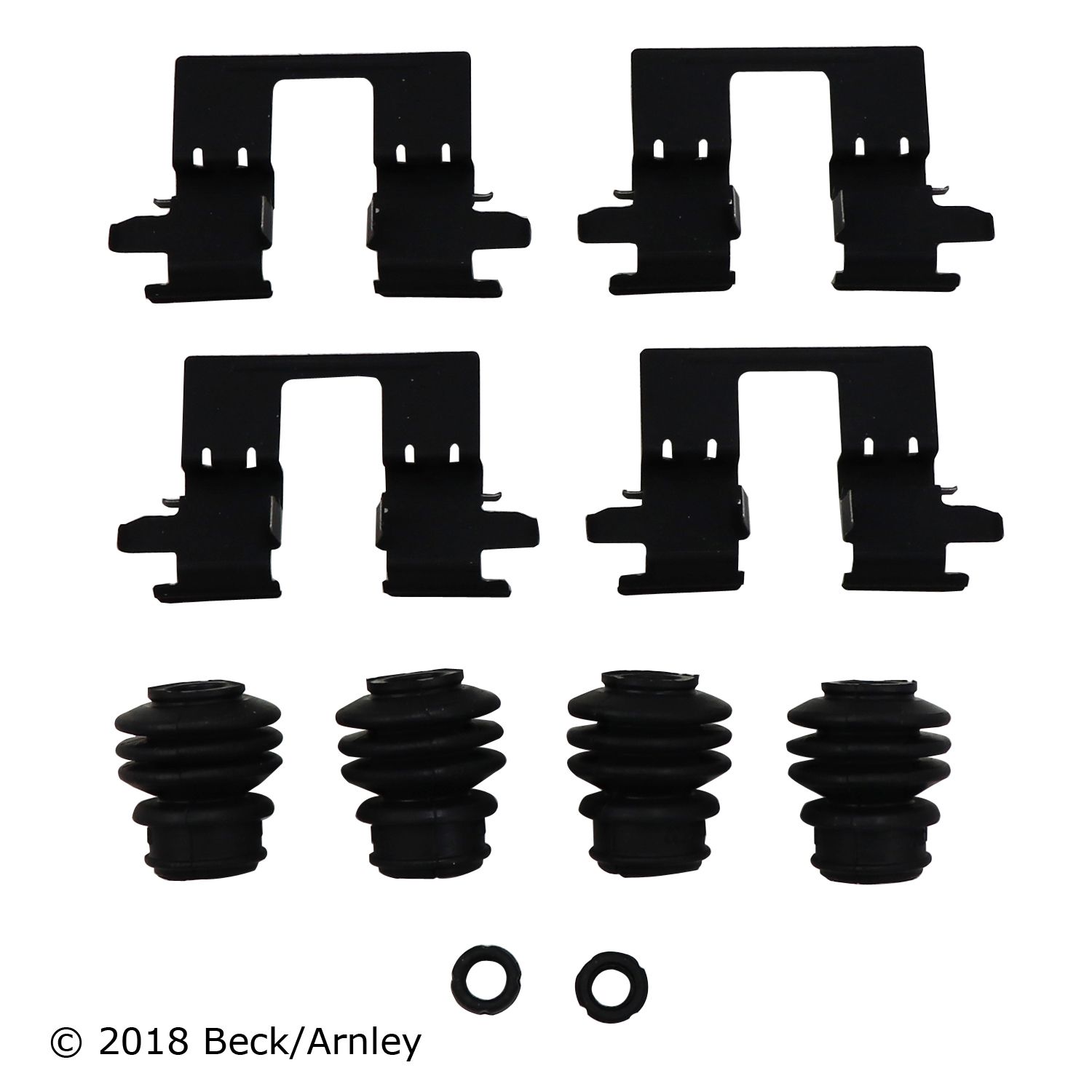 DISC BRAKE HRDWR KIT Beck/Arnley 517-084-2163