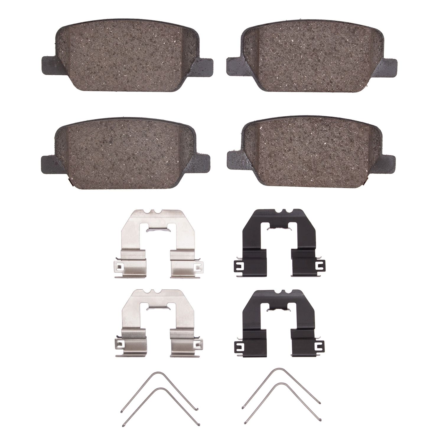 DFC HybriDynamic Brake Pads Hrdwr Kit Dynamic Friction Company 692-4000-2199-01