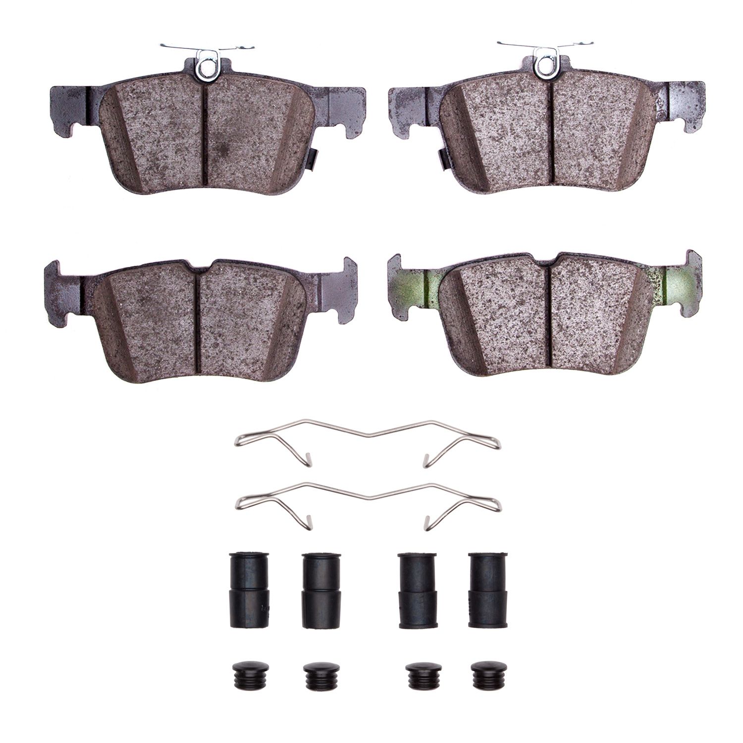 DFC HybriDynamic Brake Pads Hrdwr Kit Dynamic Friction Company 692-4000-1665-01
