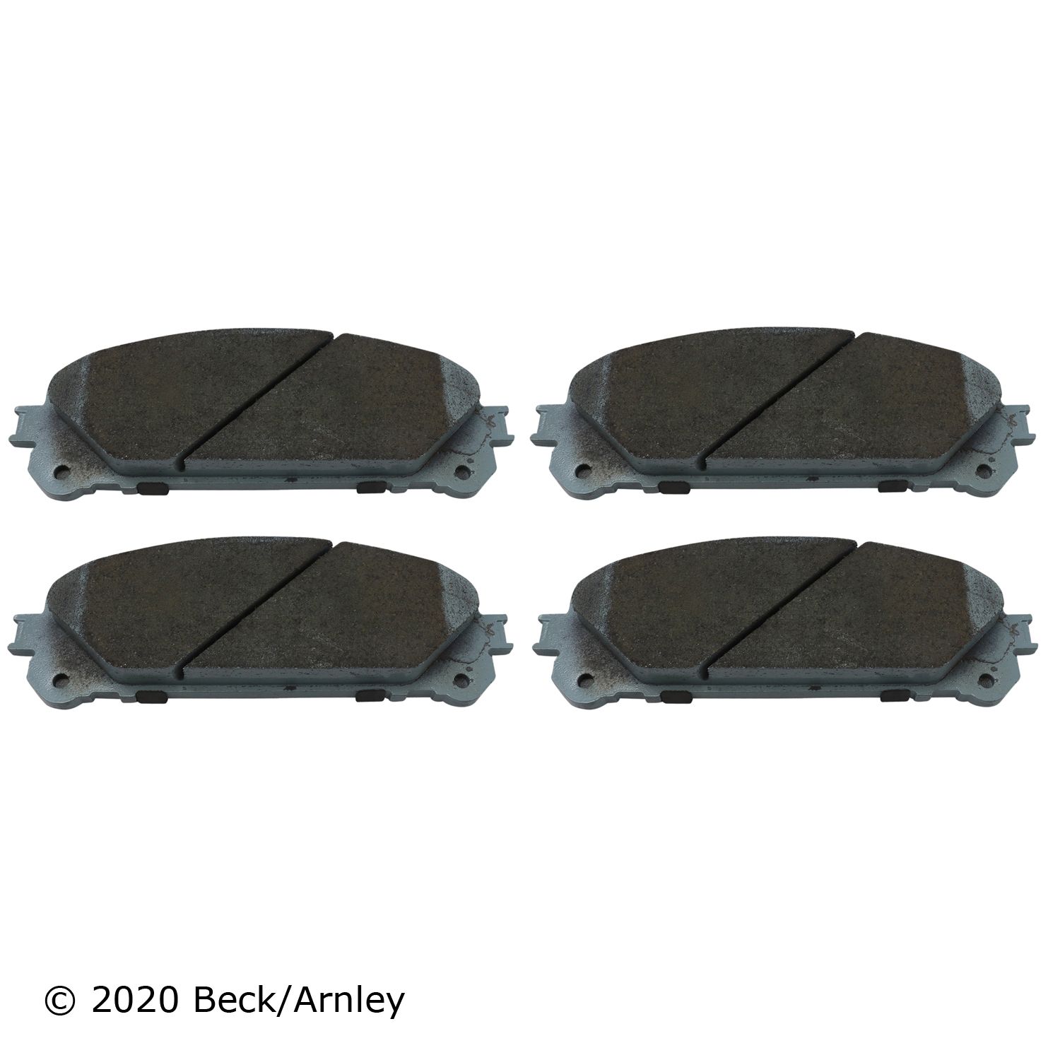 PREMIUM ASM BRAKE PADS Beck/Arnley 517-085-1893