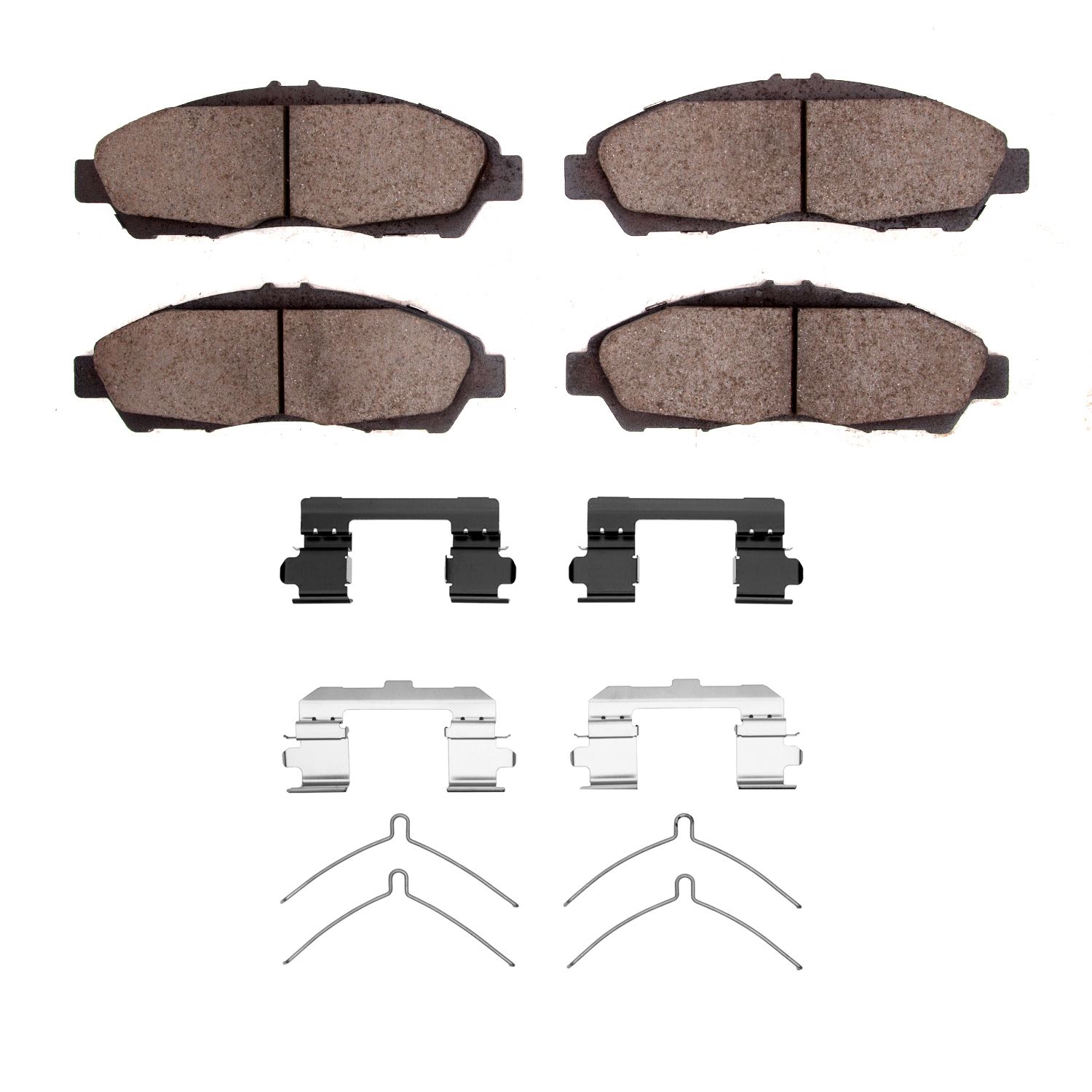 DFC HybriDynamic Brake Pads Hrdwr Kit Dynamic Friction Company 692-4000-1896-01