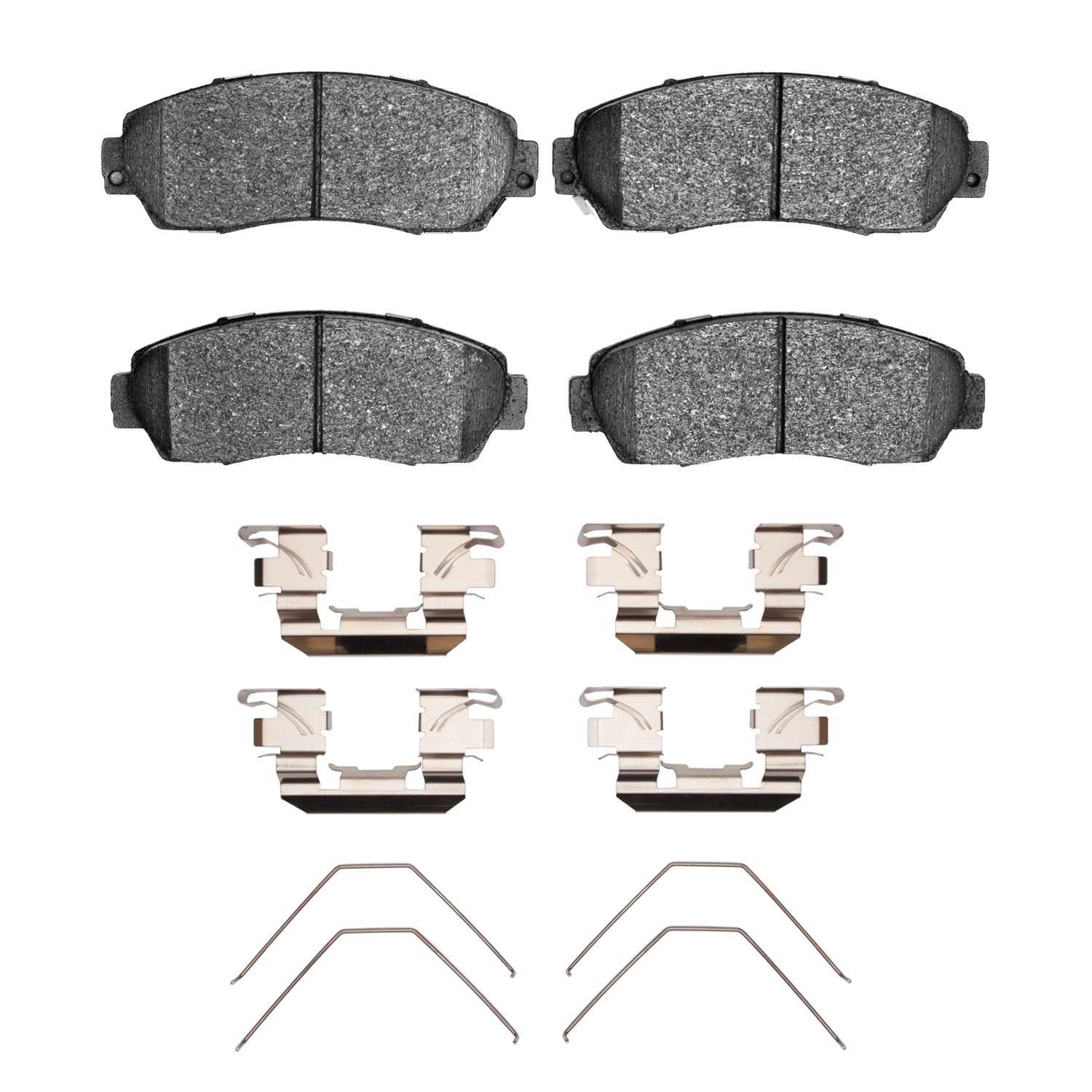 DFC HybriDynamic Brake Pads Hrdwr Kit Dynamic Friction Company 692-4000-1521-01