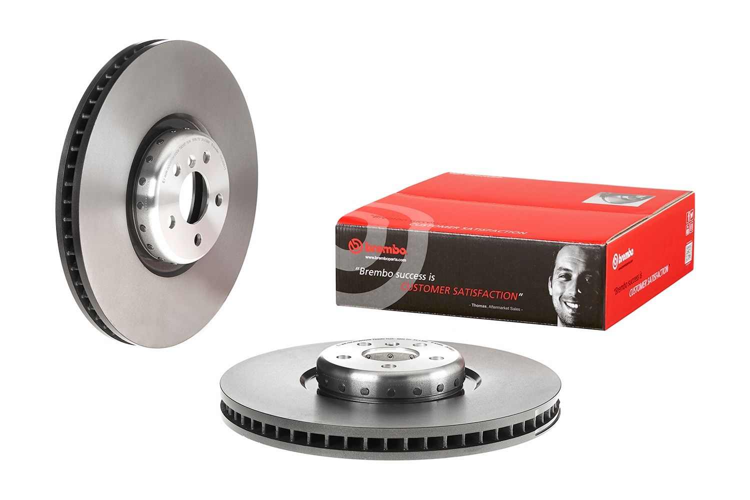 Premium UV Coated Rear Brake Rotor Brembo 205-09.D898.13