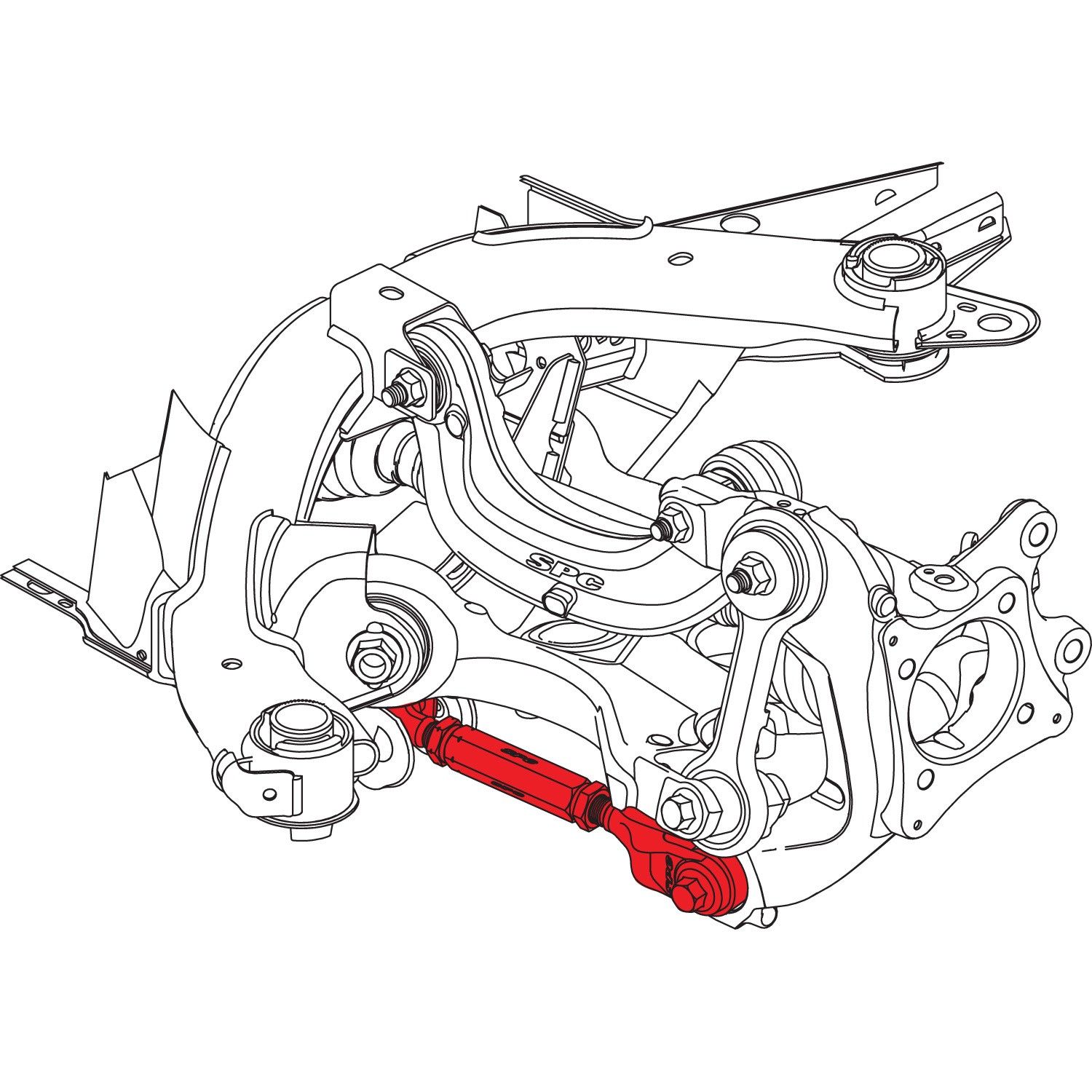 Alignment Toe Arm Specialty Products Company / SPC Performance 797-72380