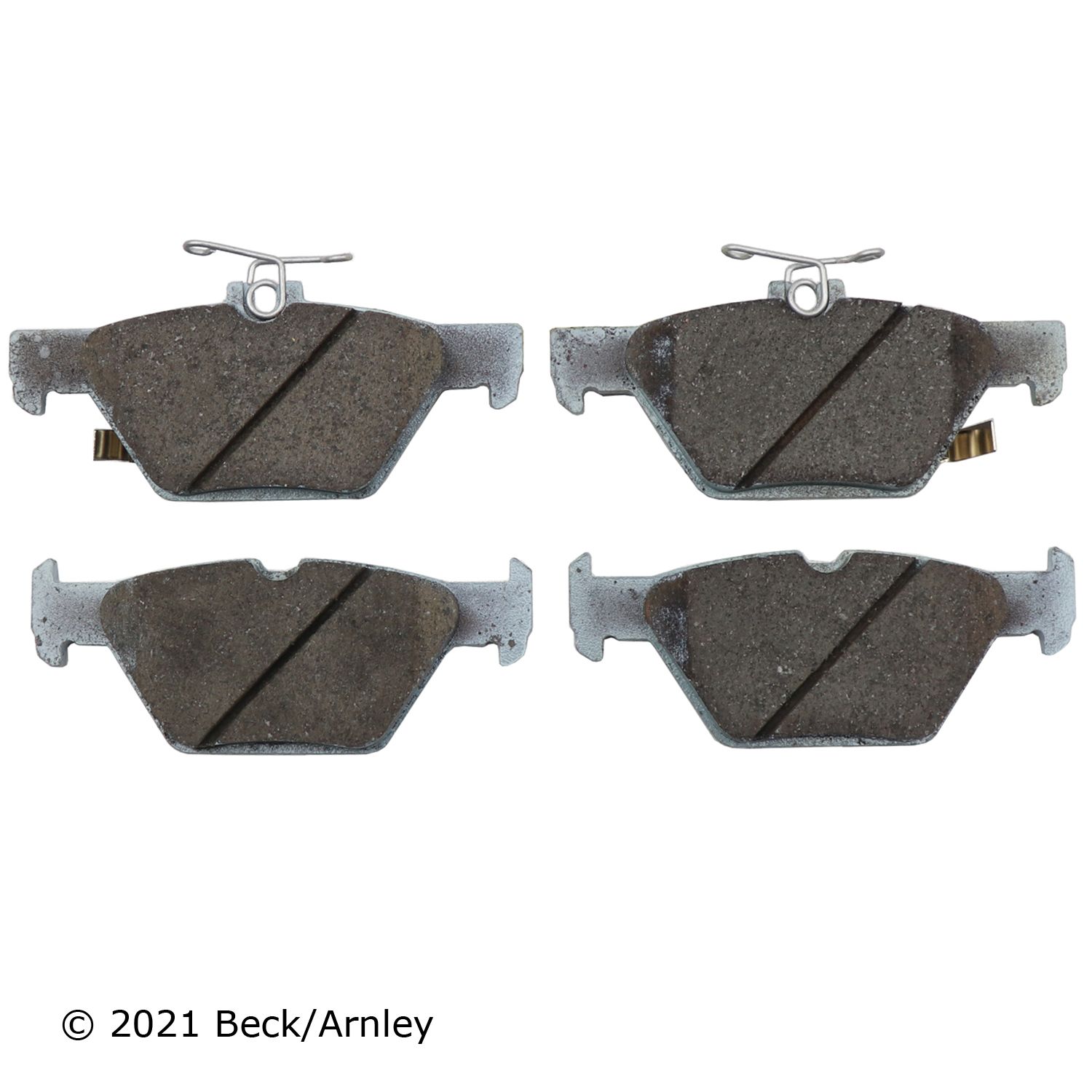 PREMIUM ASM BRAKE PADS Beck/Arnley 517-085-2004