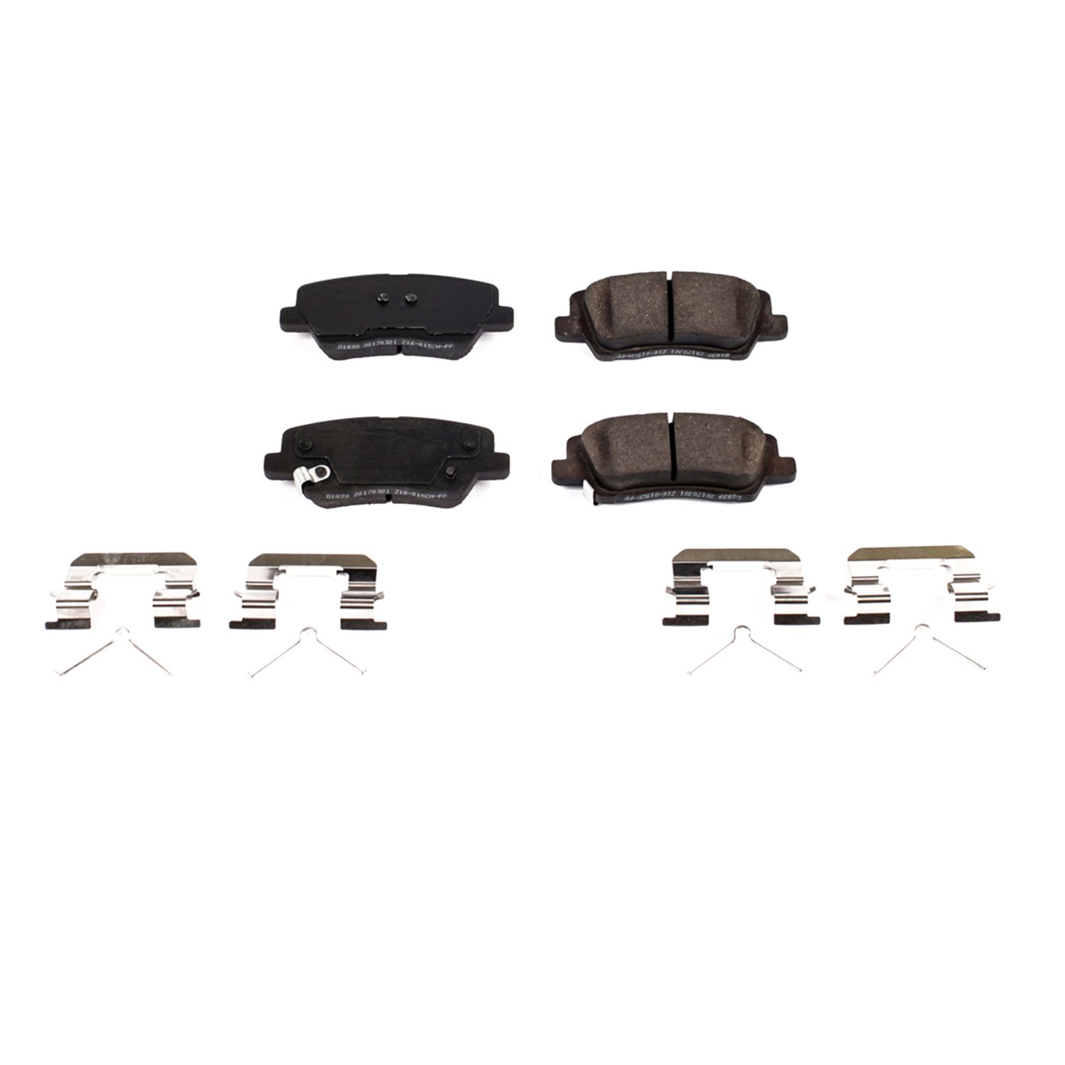 Z17 EVOLUTION CERAMIC BRAKE PADS W/ HARDWARE Power Stop 218-17-1839
