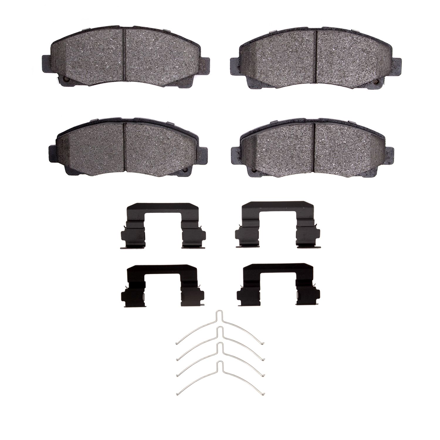 DFC HybriDynamic Brake Pads Hrdwr Kit Dynamic Friction Company 692-4000-1584-01