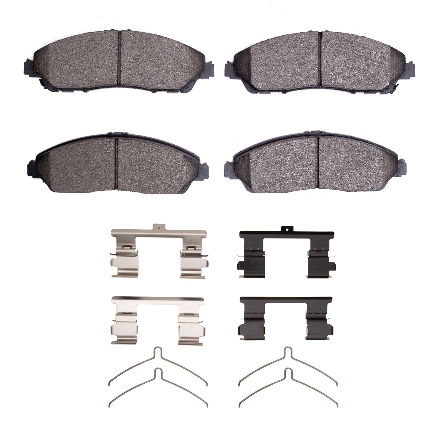 DFC HybriDynamic Brake Pads Hrdwr Kit Dynamic Friction Company 692-4000-1723-02